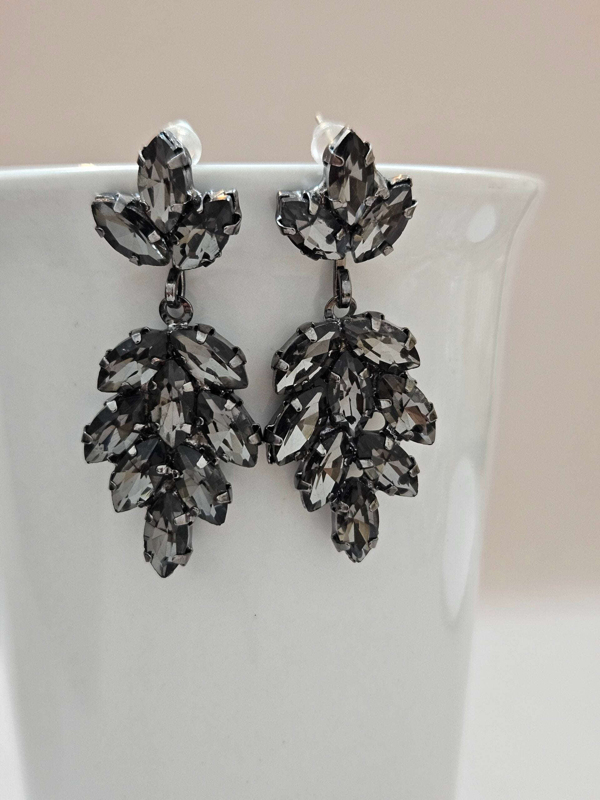 Chandelier Long Black Diamond - TEG