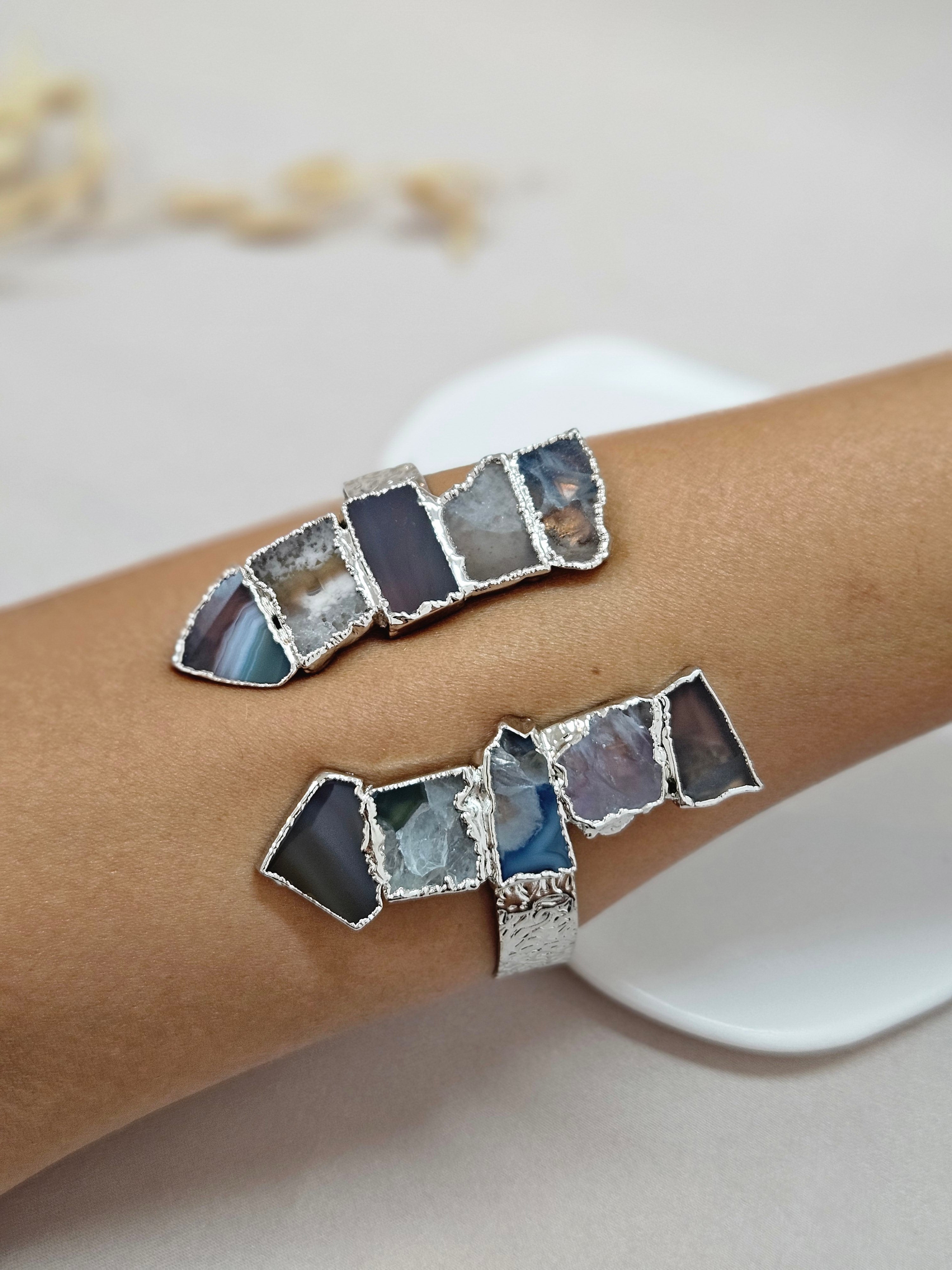 Agate Stone Jewelry Set