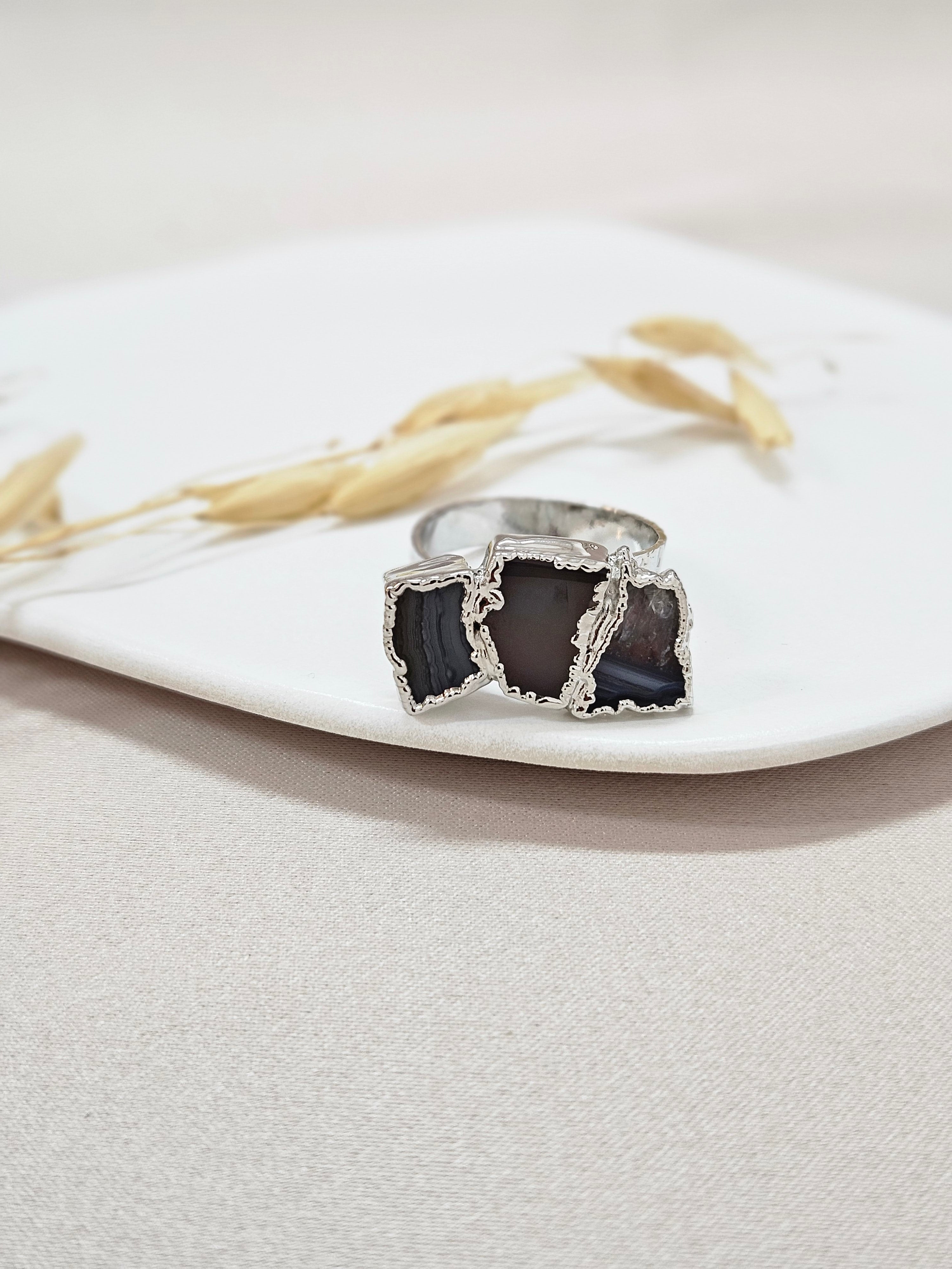 Agate Stone Jewelry Set