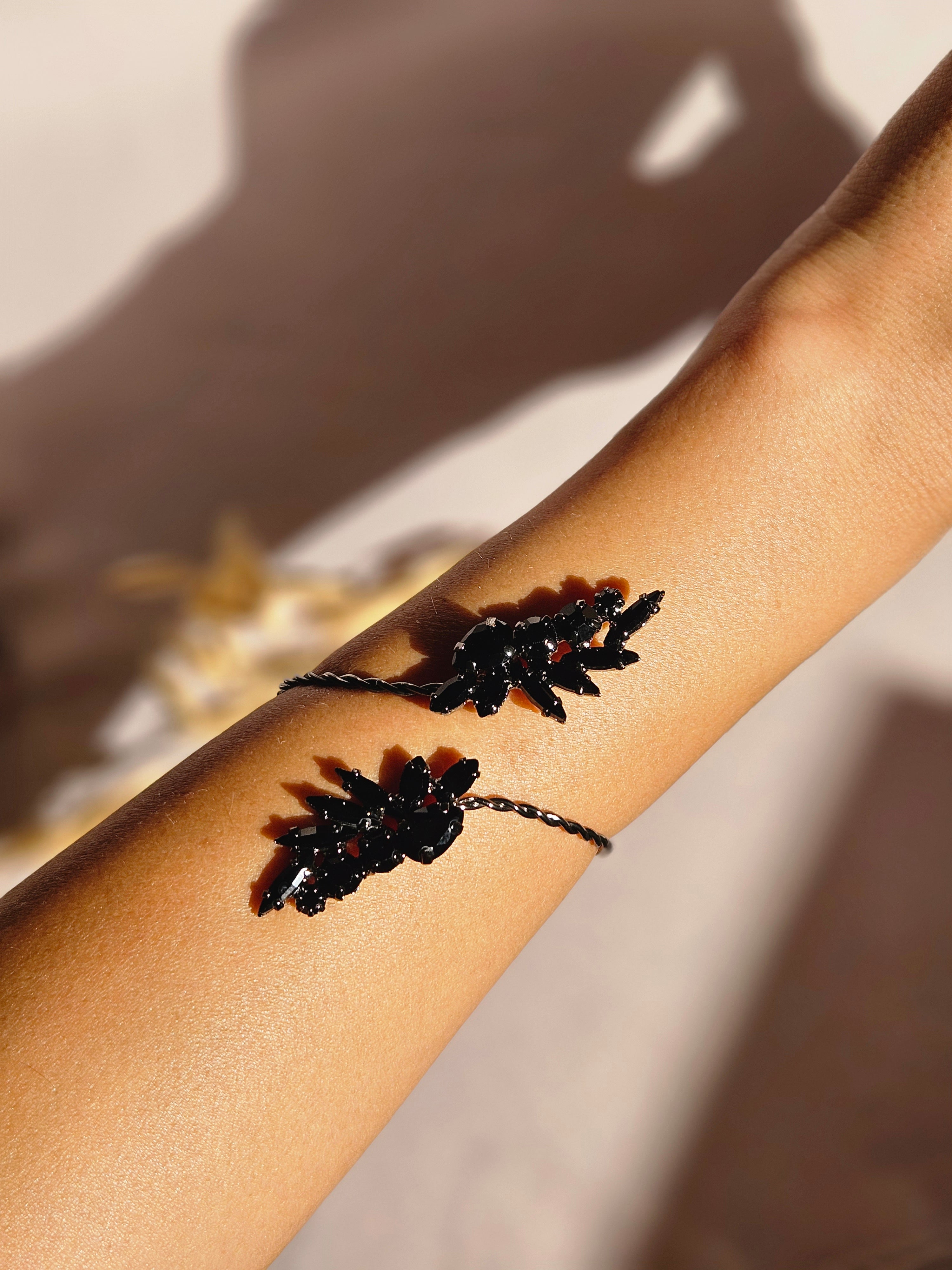 Black Evening Jewely Set