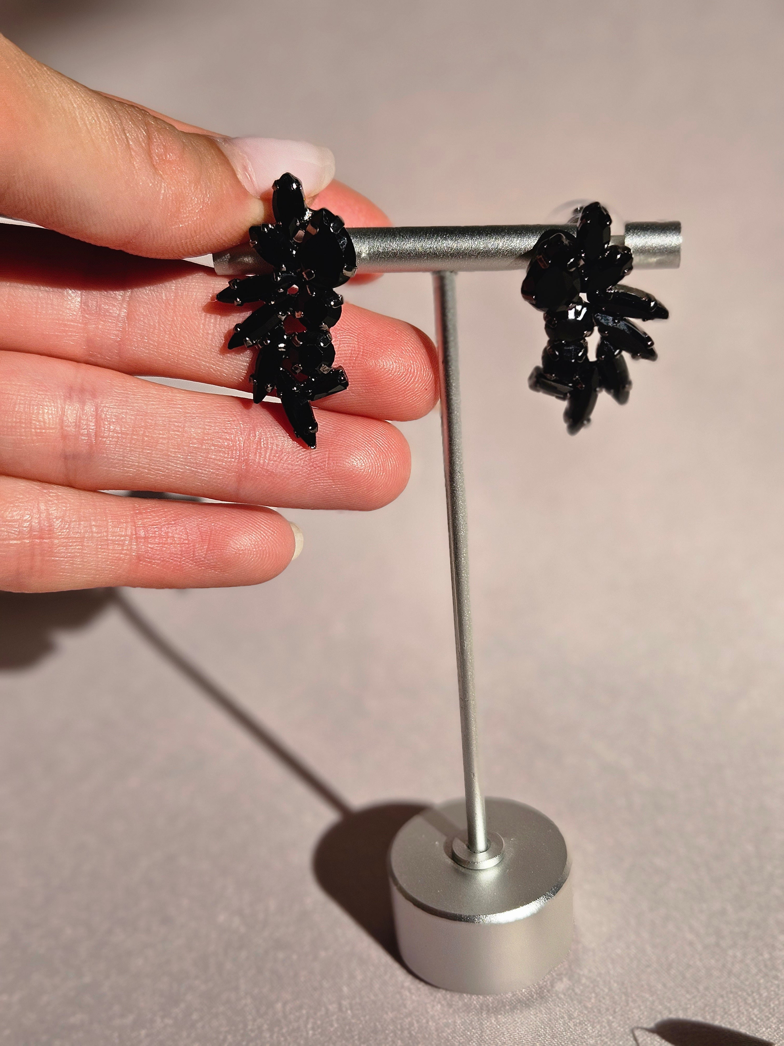 Black Evening Jewely Set