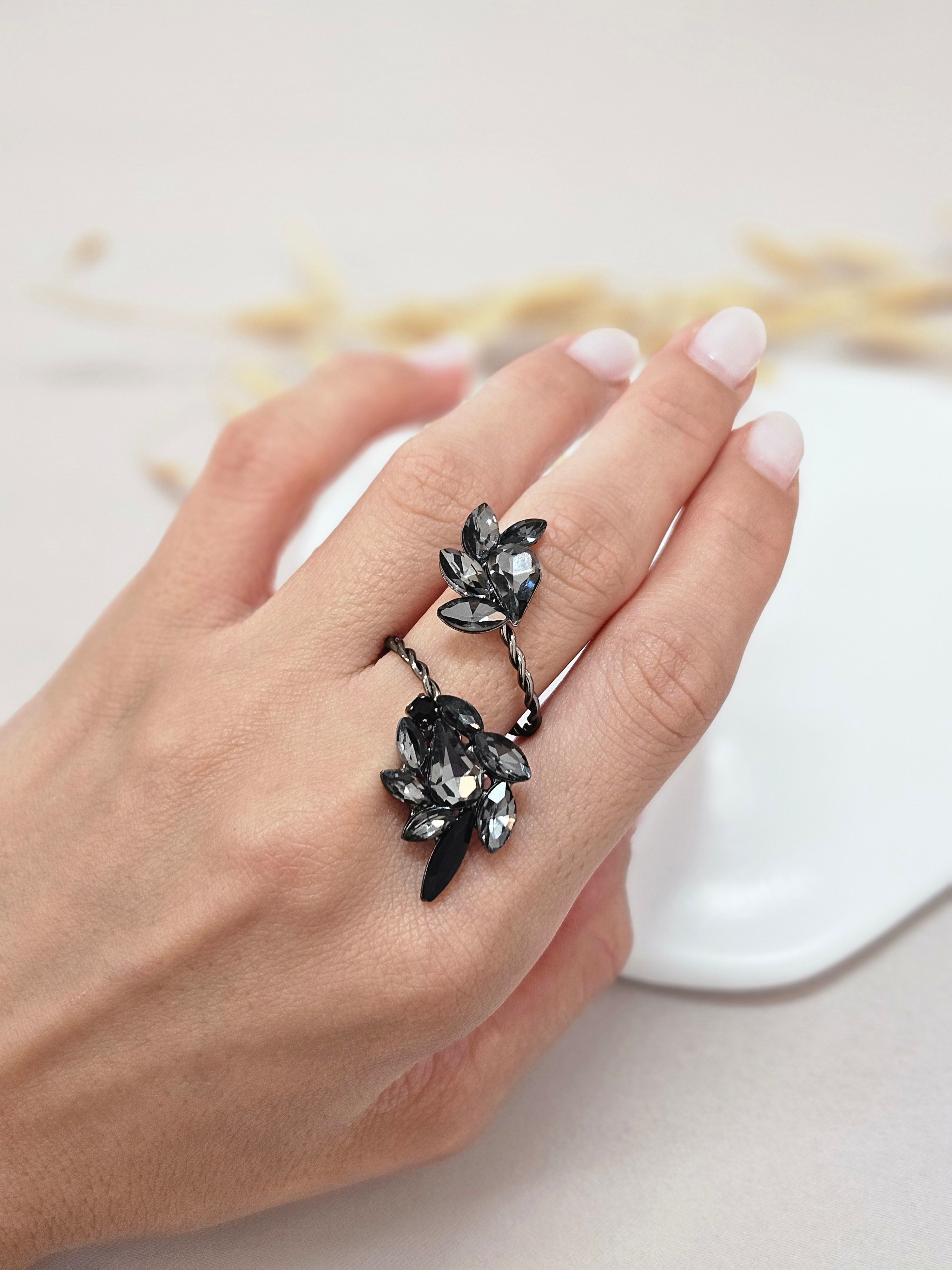 Black Diamond Jewelry Set