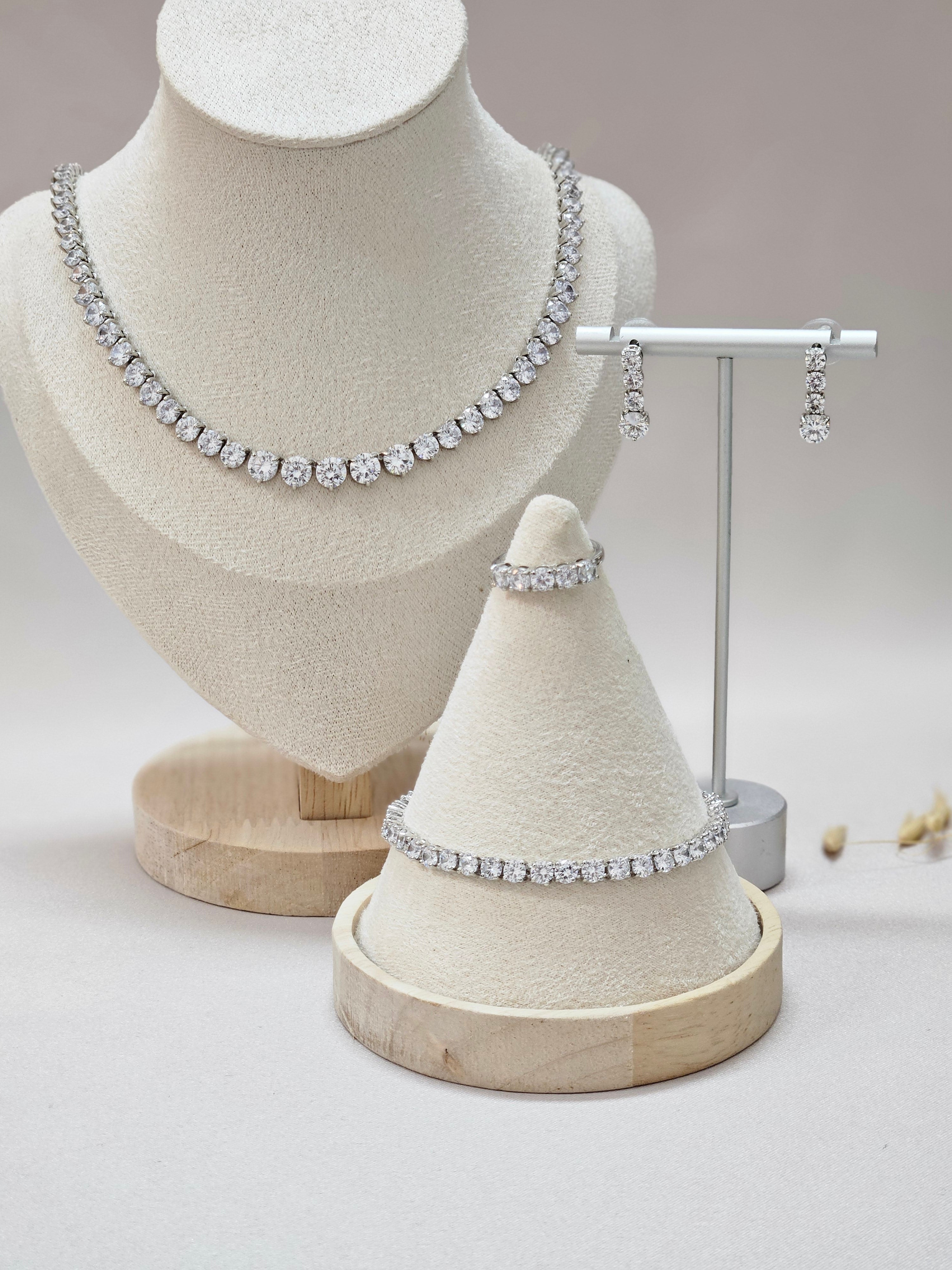 Tennis Jewelry Set