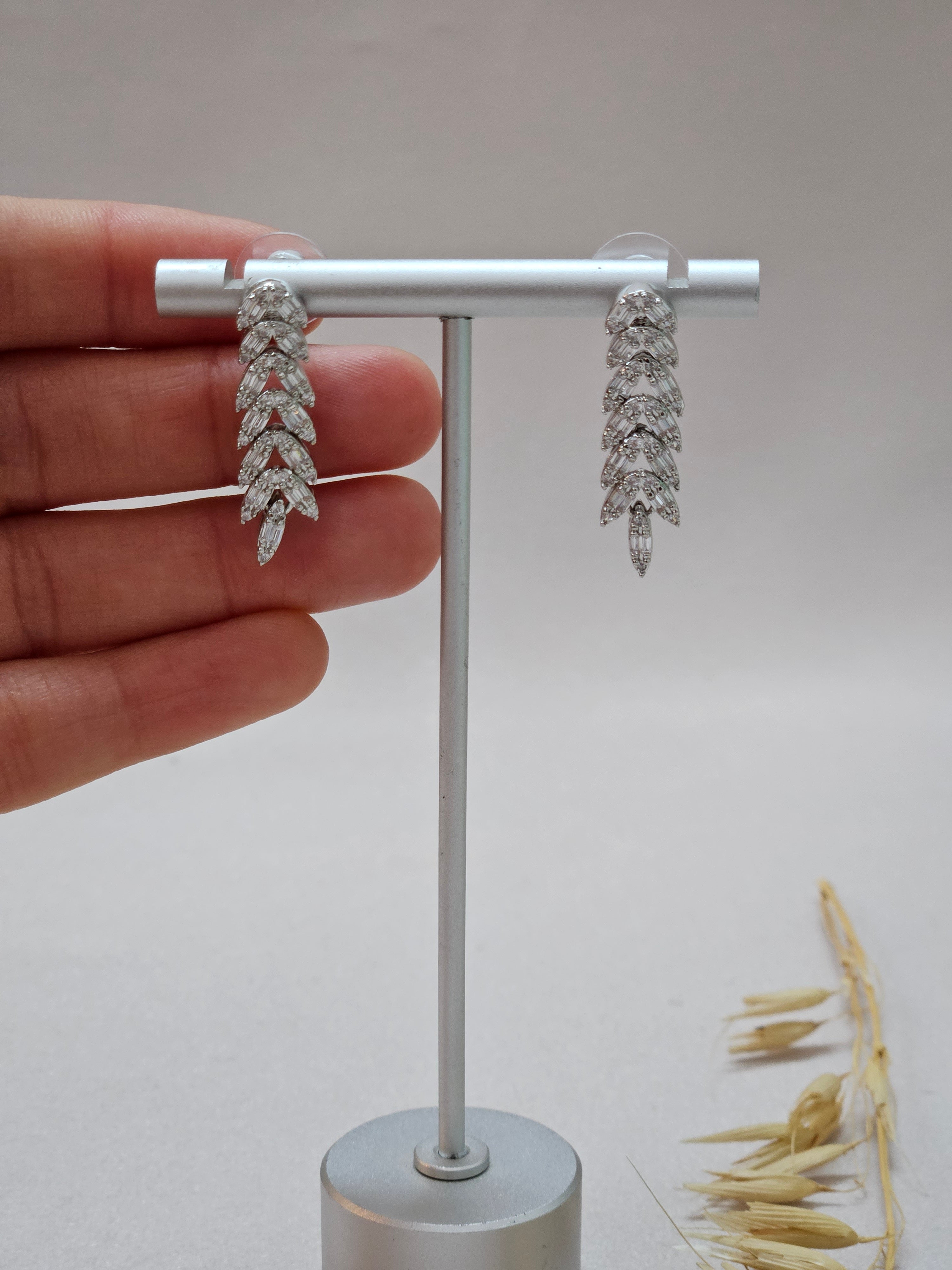 SIlver Bridal Jewelry Set