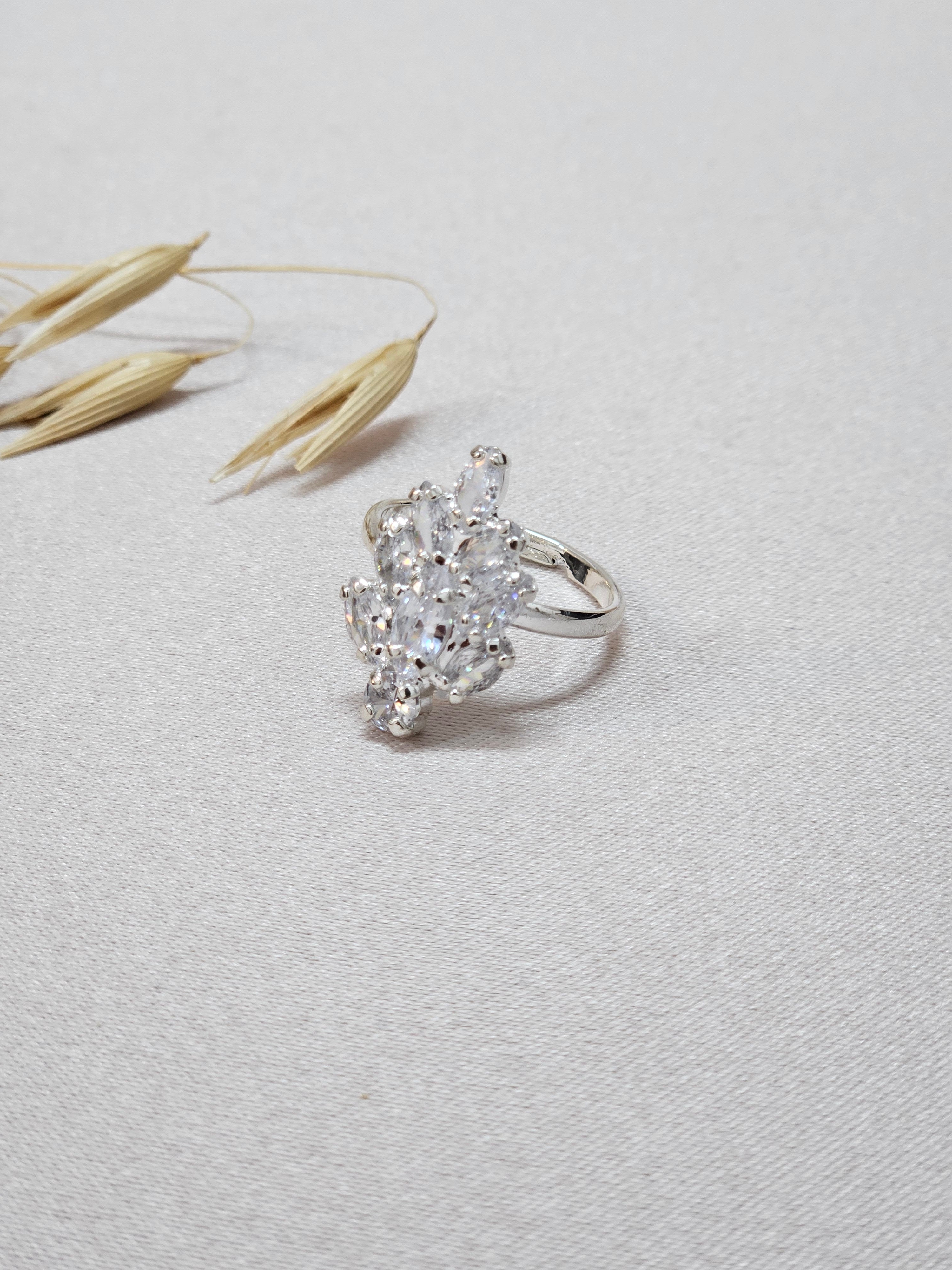 Small Adjustable Silver Ring