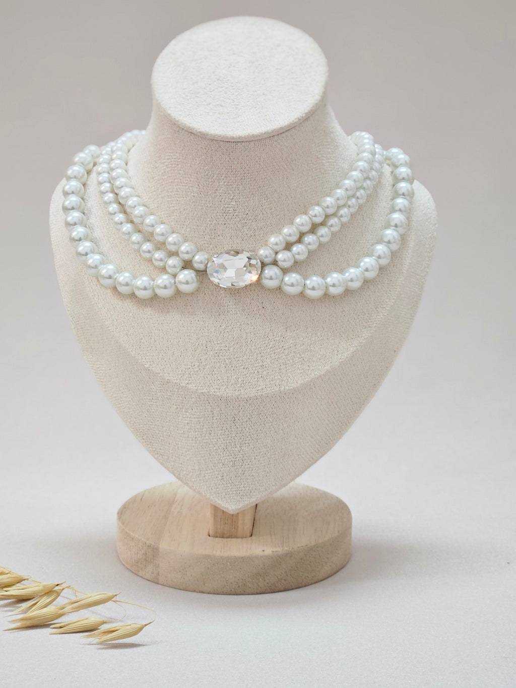 Swarovski Pearl Choker Necklace