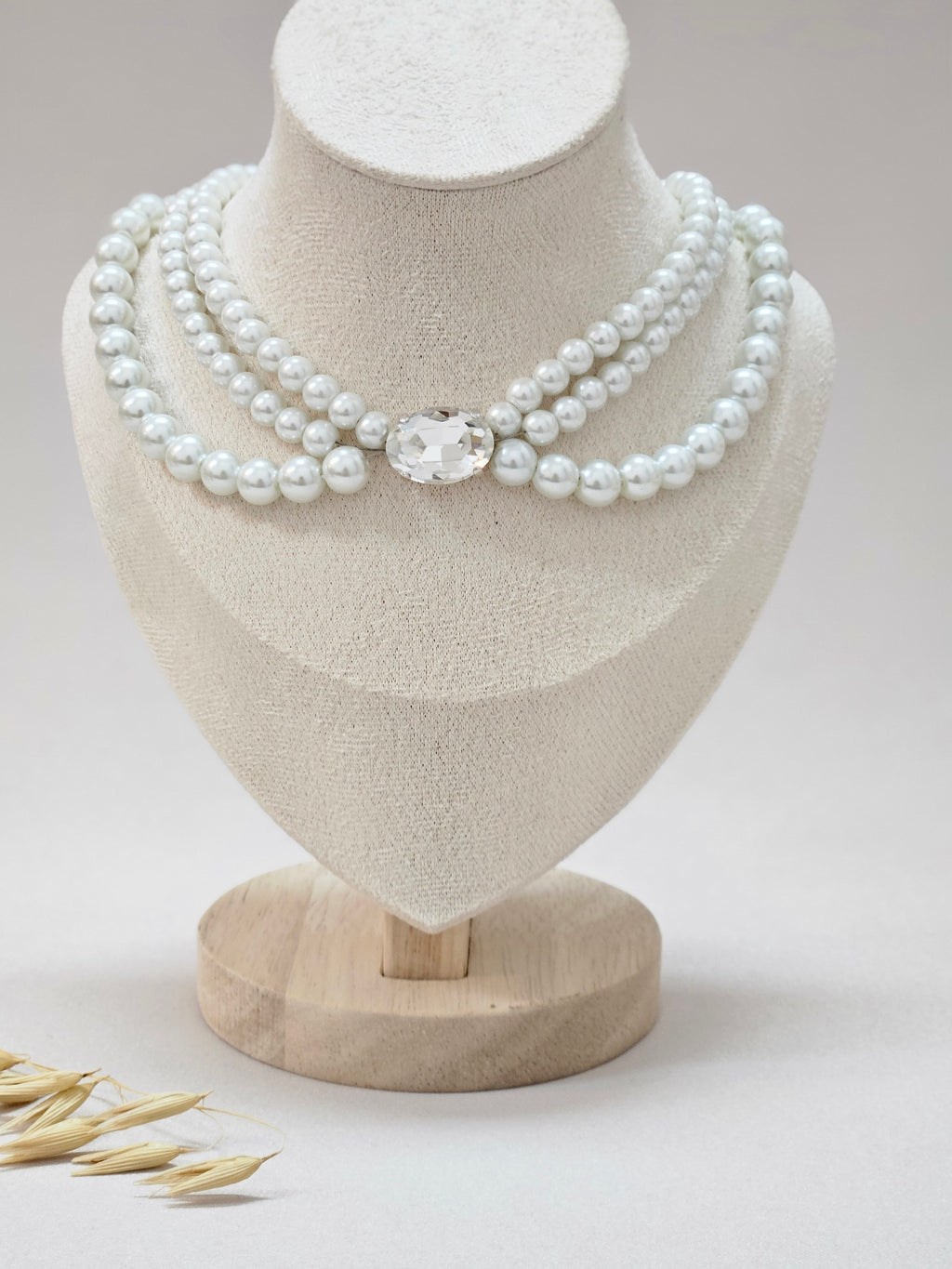 Swarovski Pearl Choker Necklace