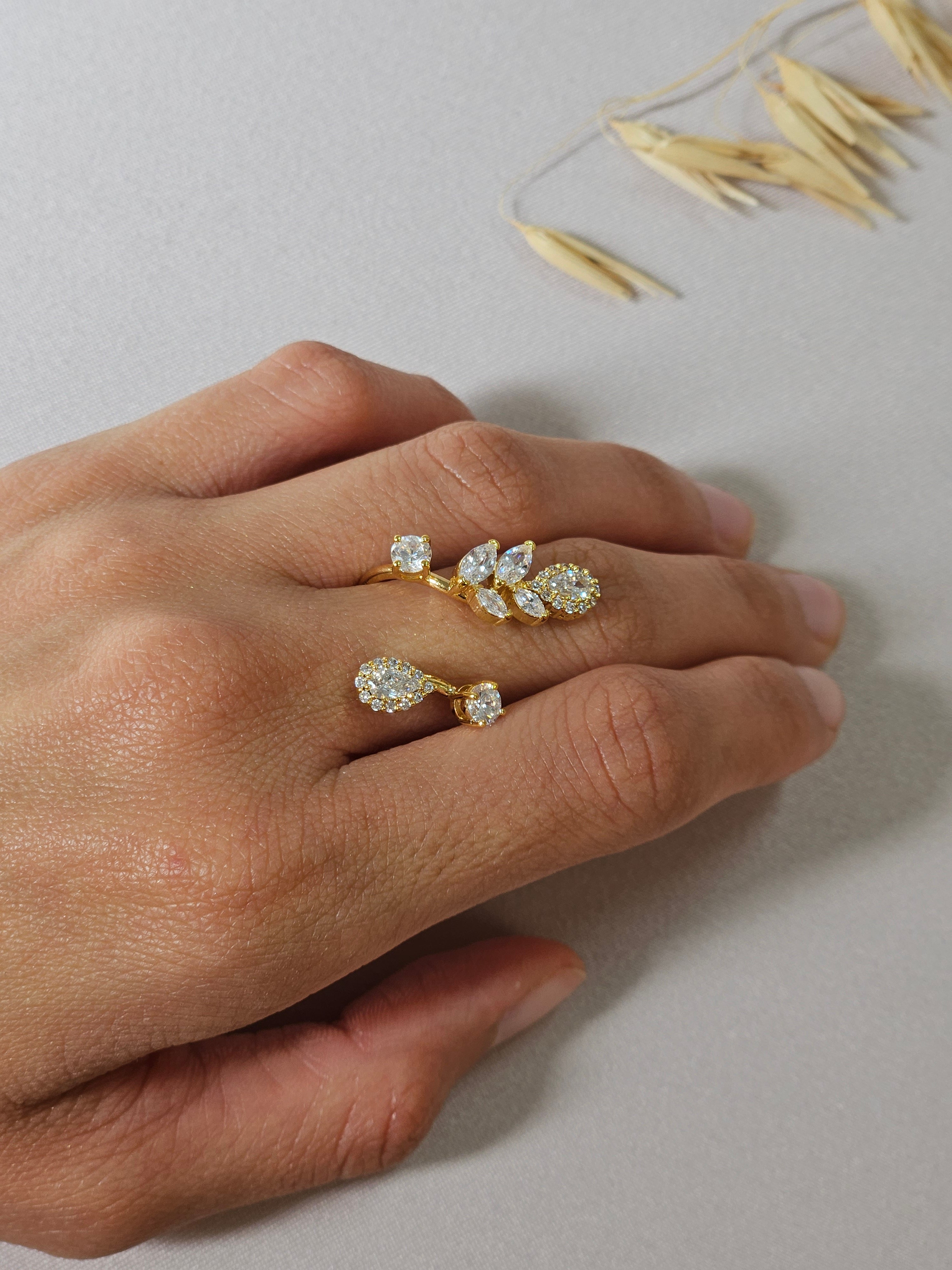Gold Finish Jewelry Set