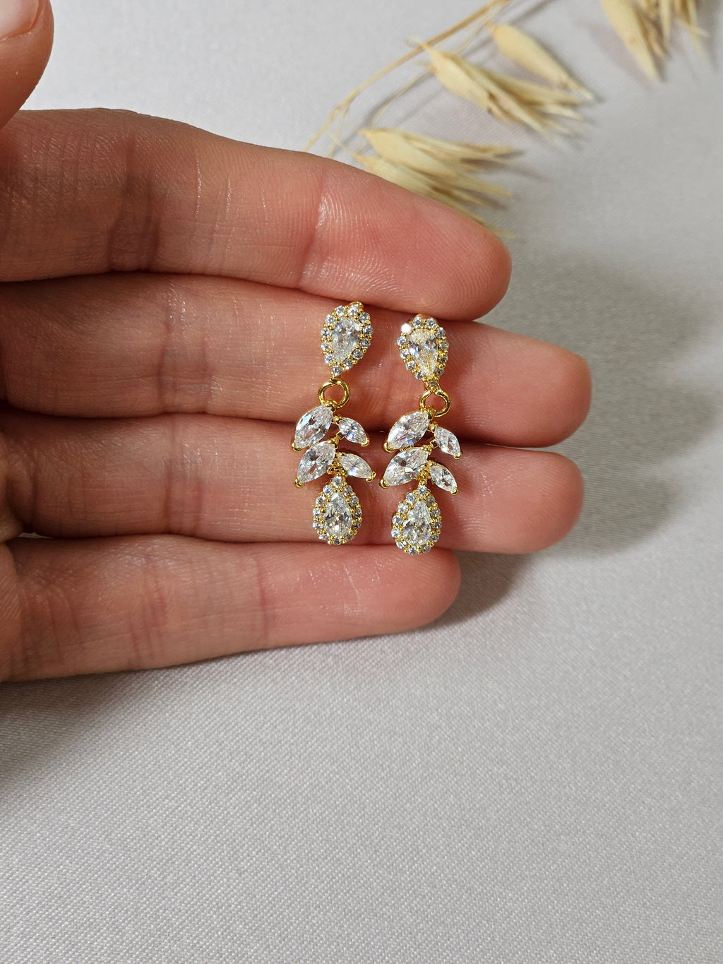 Gold Finish Jewelry Set