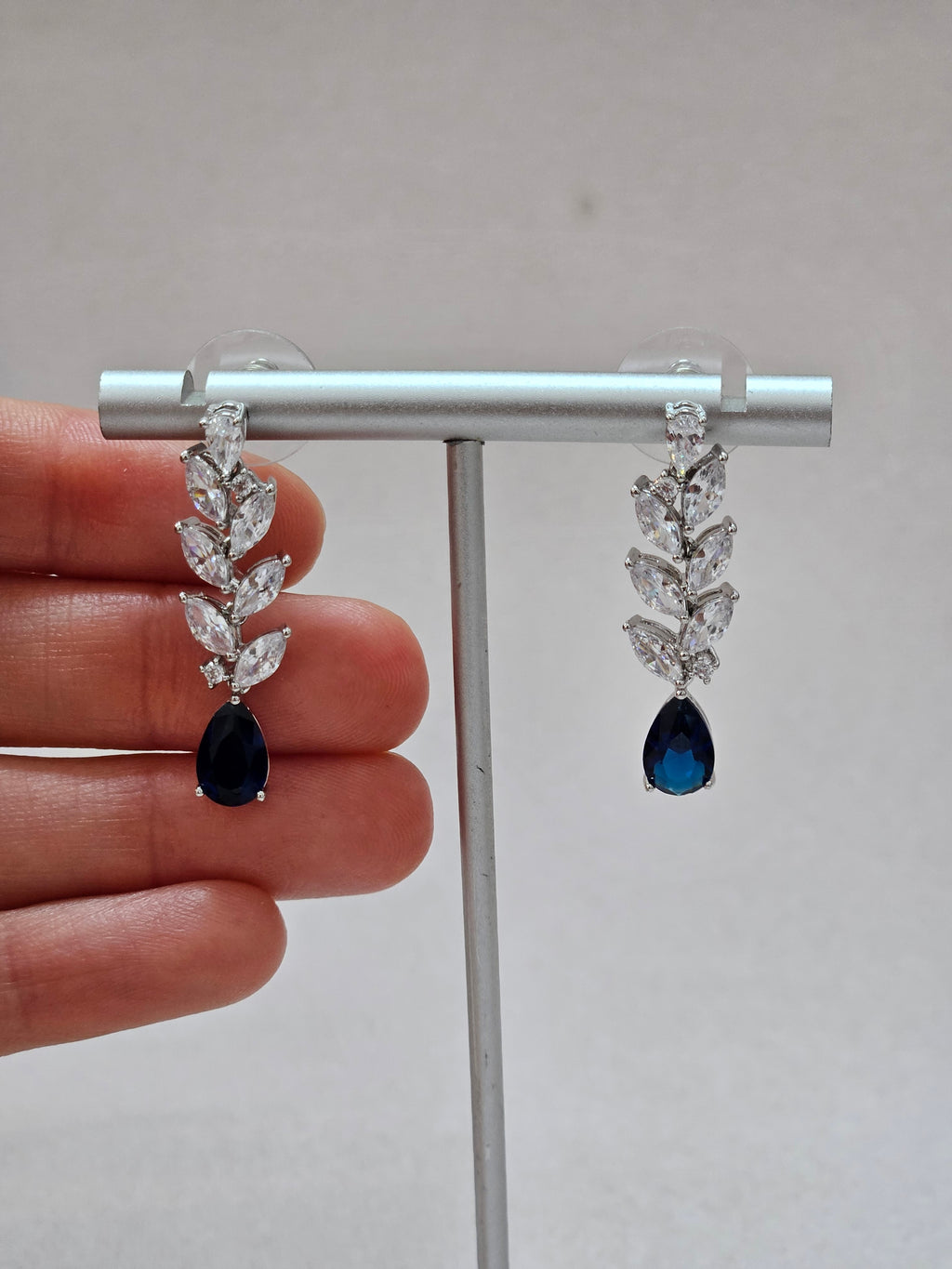 Dark Blue Jewelry Set