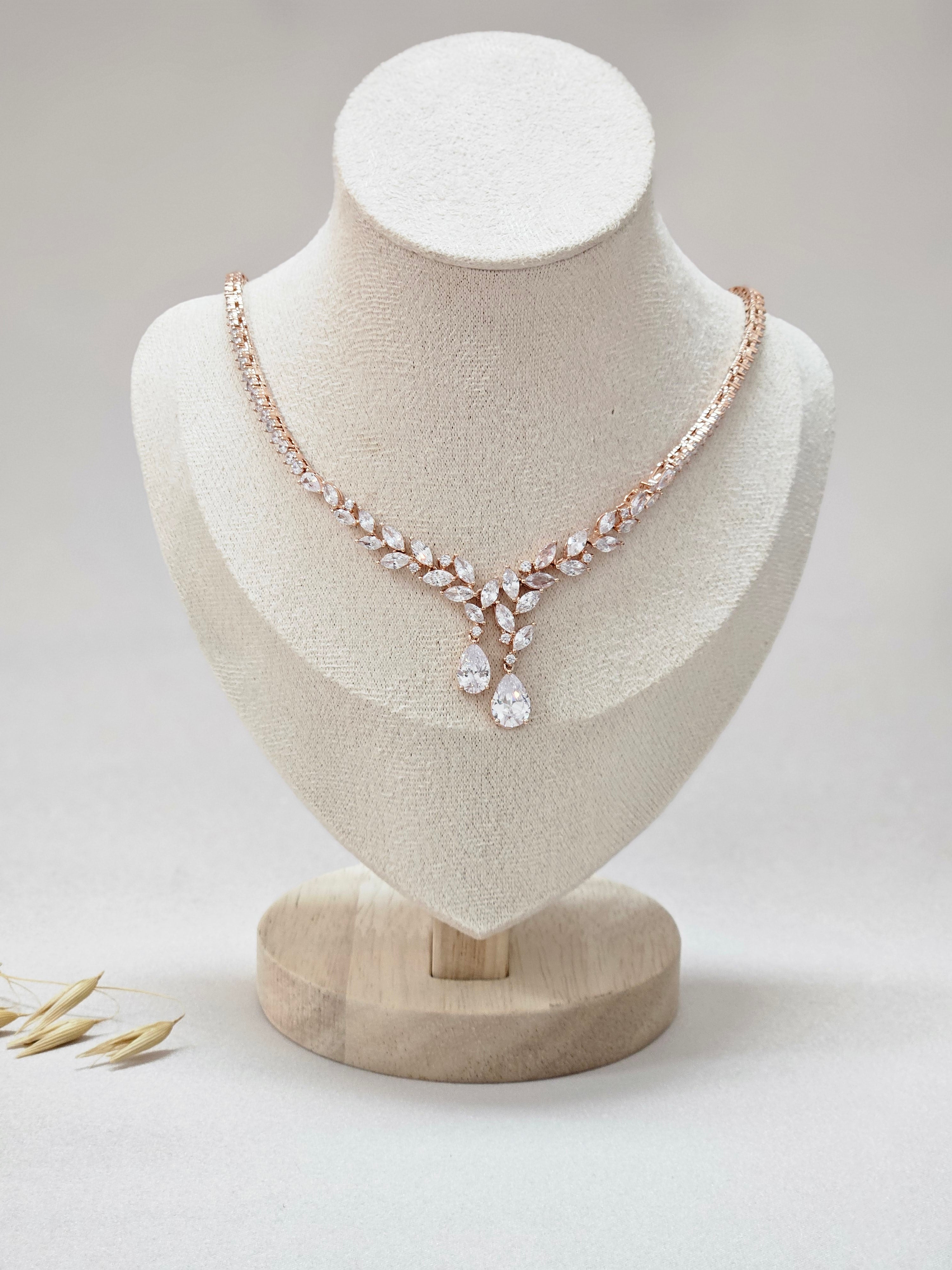 Rose Gold Jewelry Set