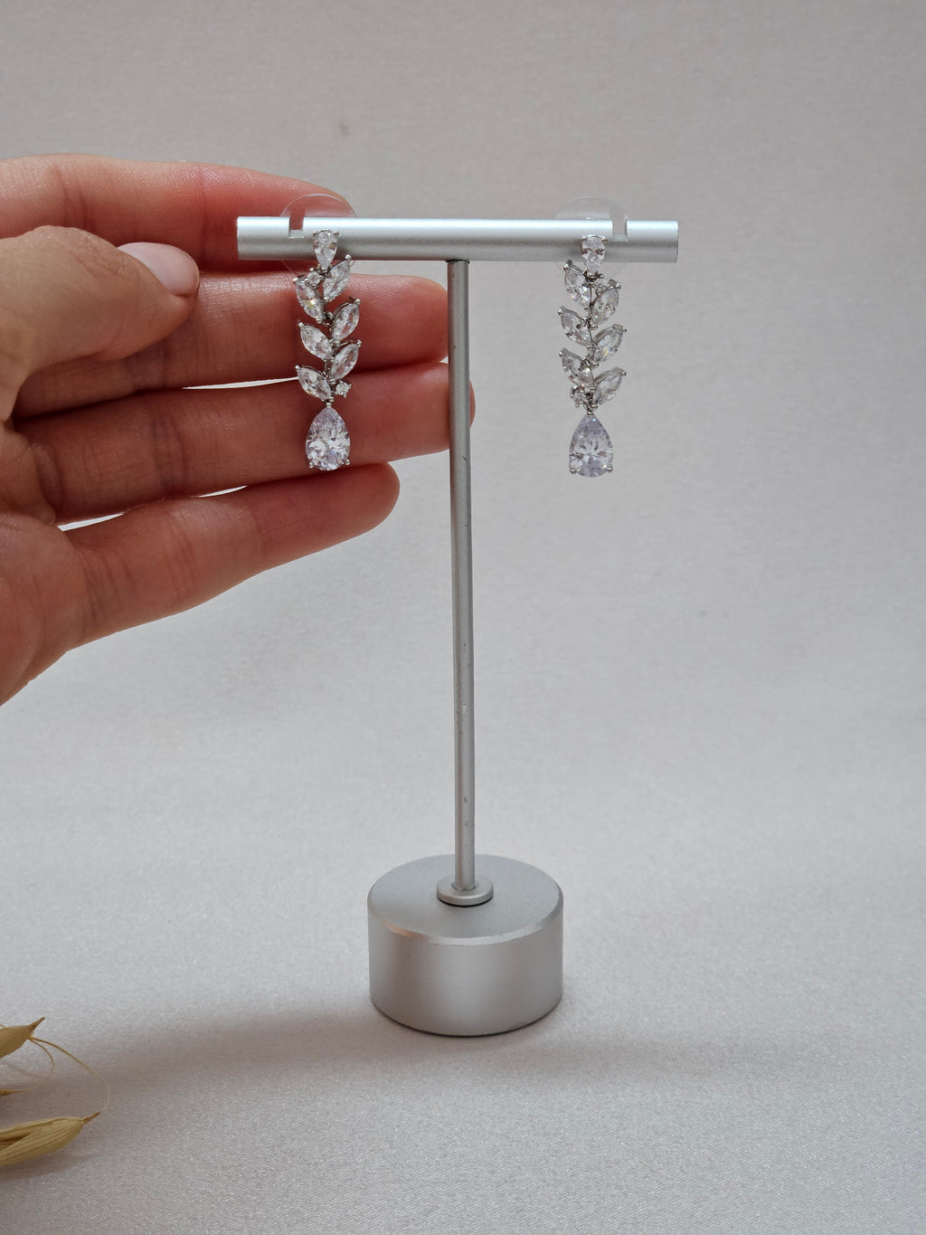 Silver Bridal Jewelry Set