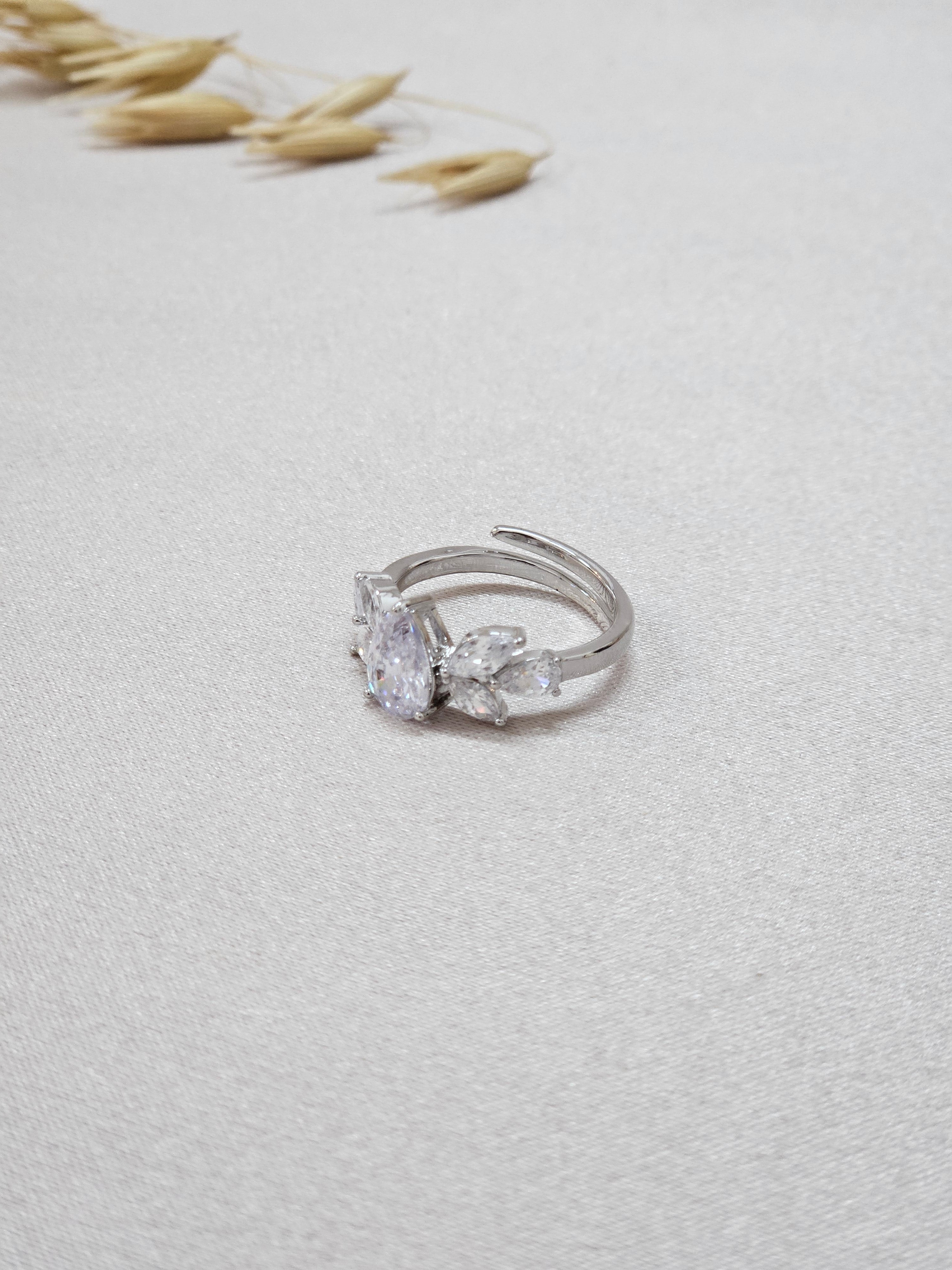 Silver Bridal Jewelry Set