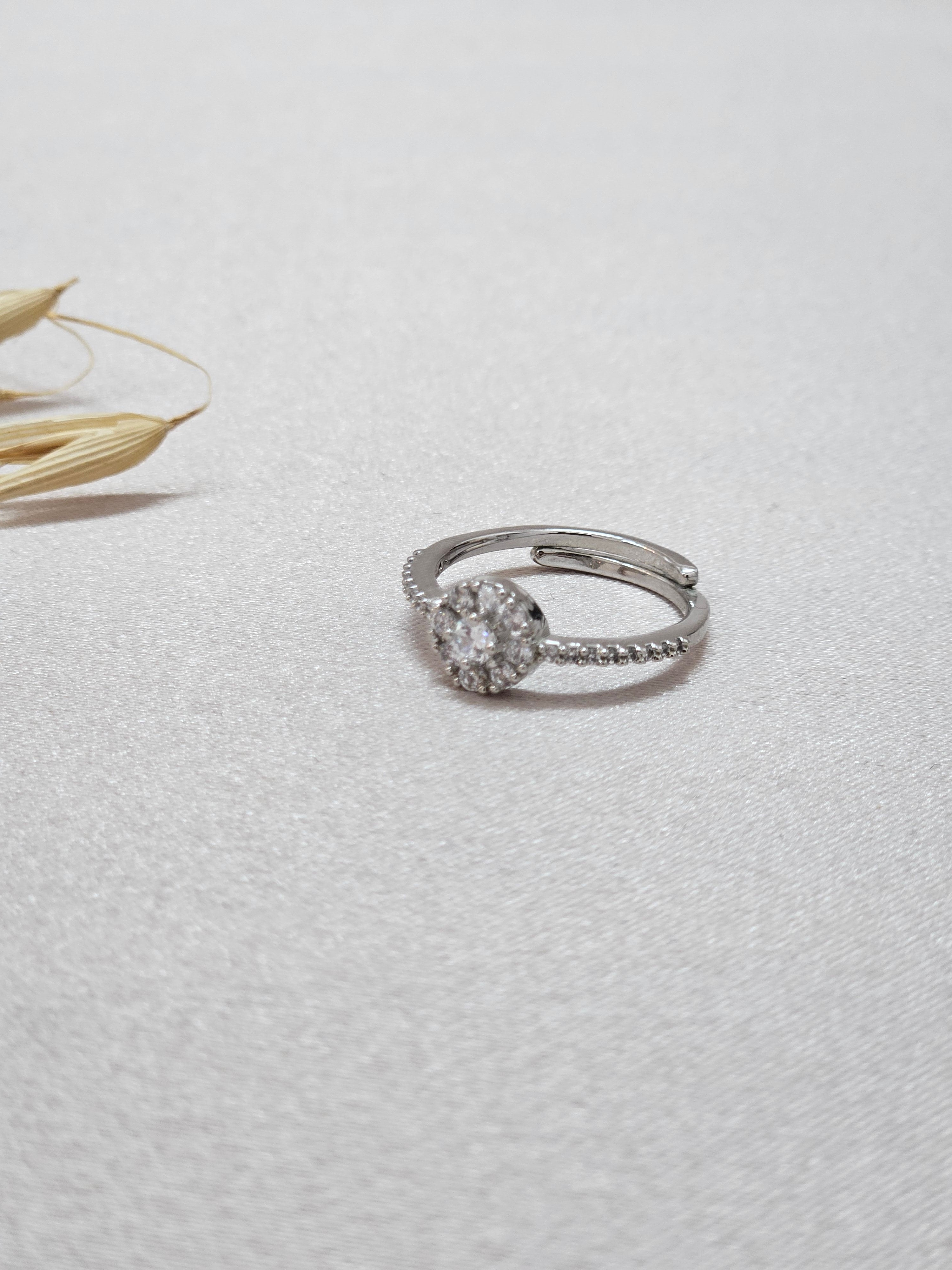 Circle CZ Jewelry Set