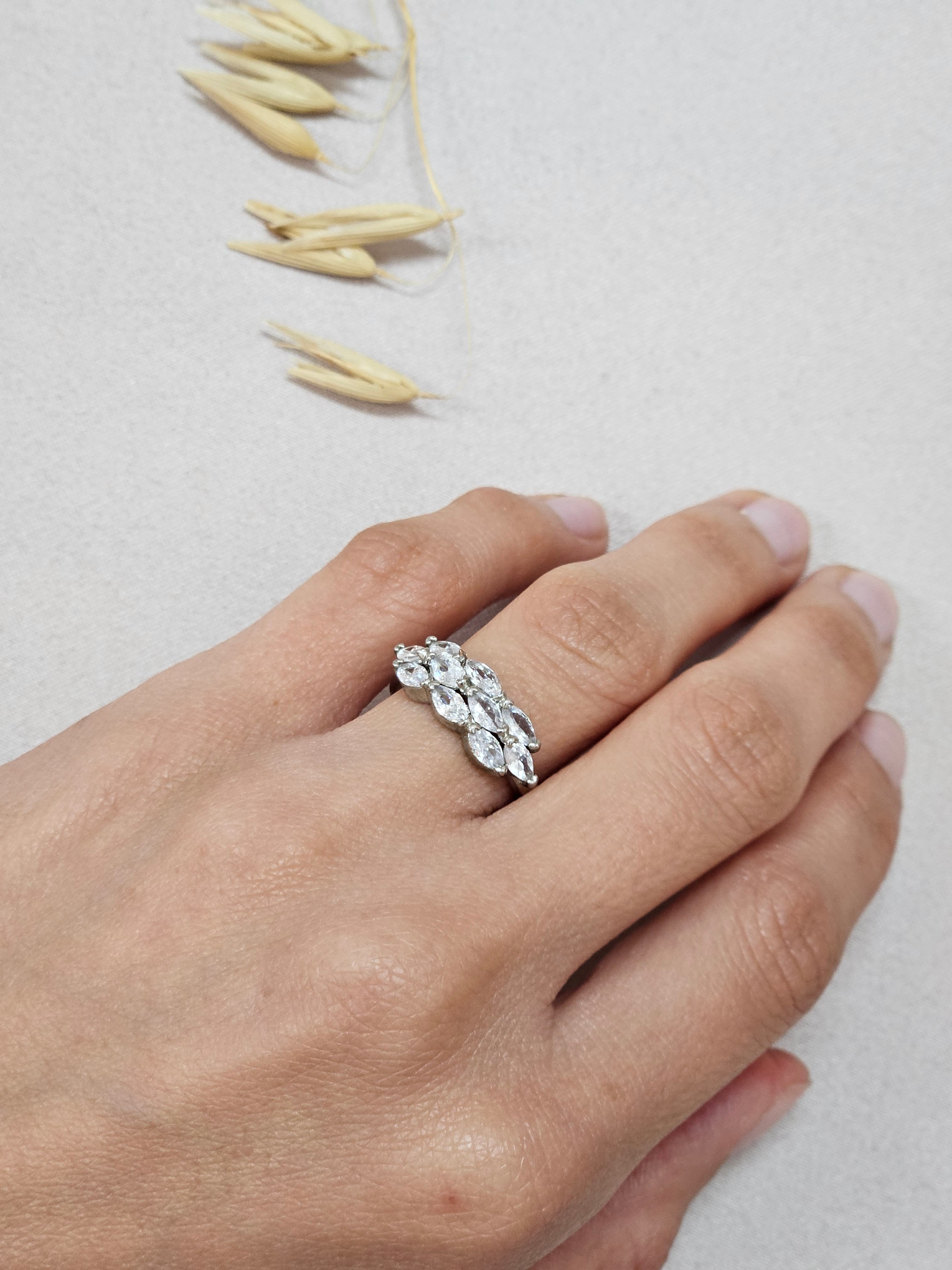Silver Bridal Jewelry Set
