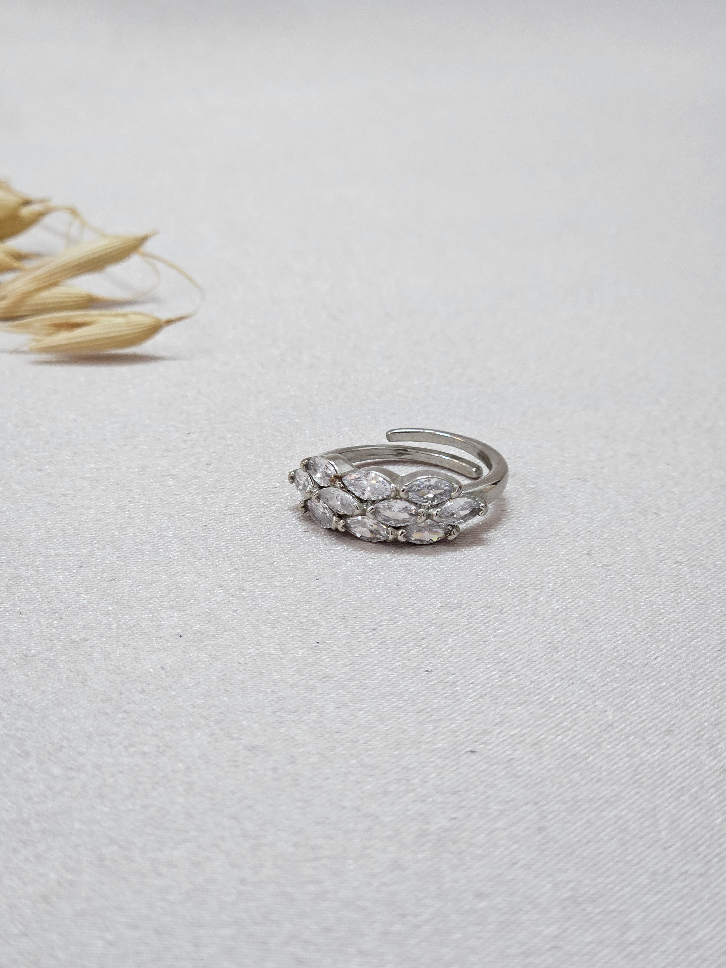 Silver Bridal Jewelry Set
