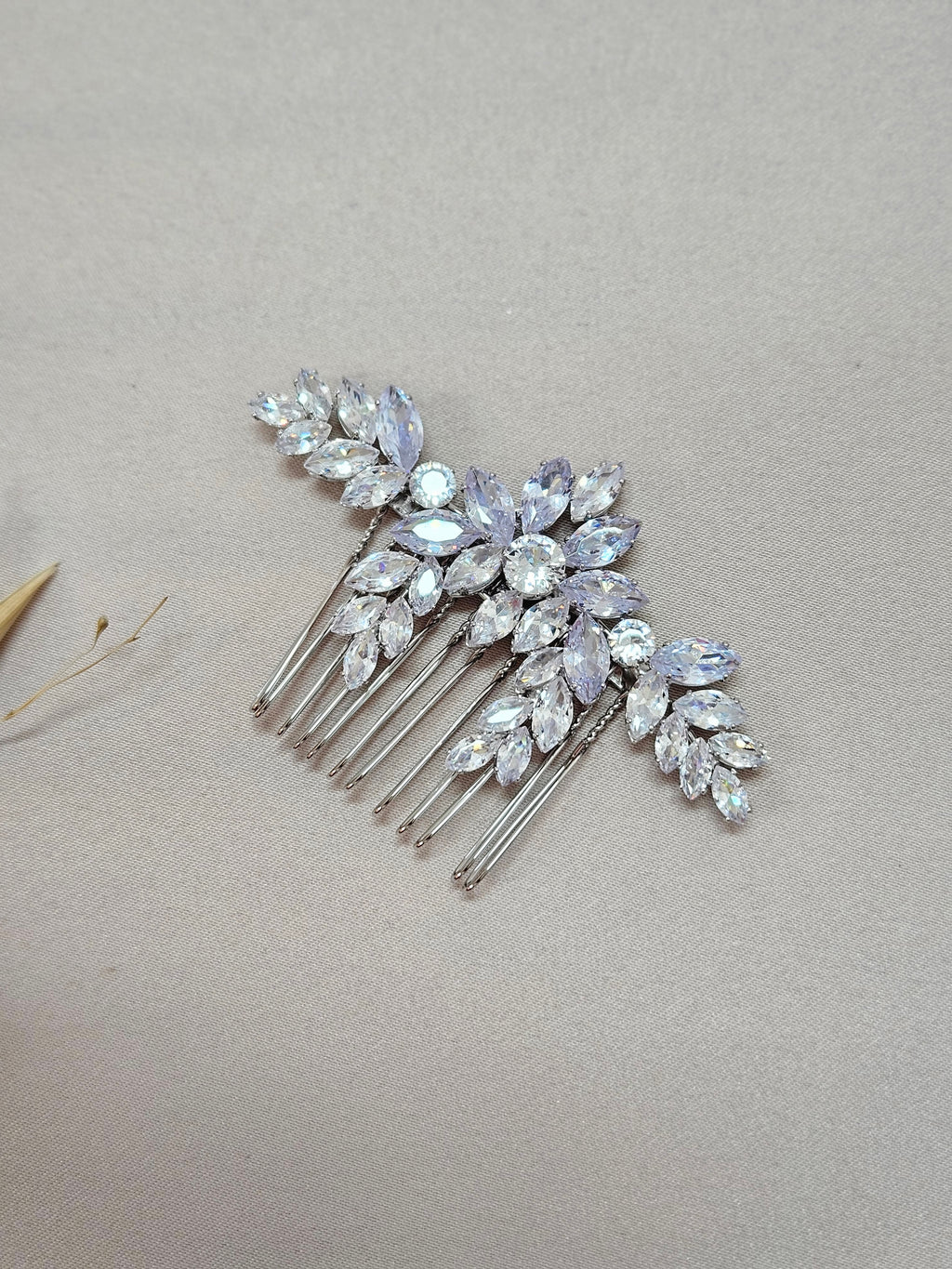 Floral Bridal Hair Comb