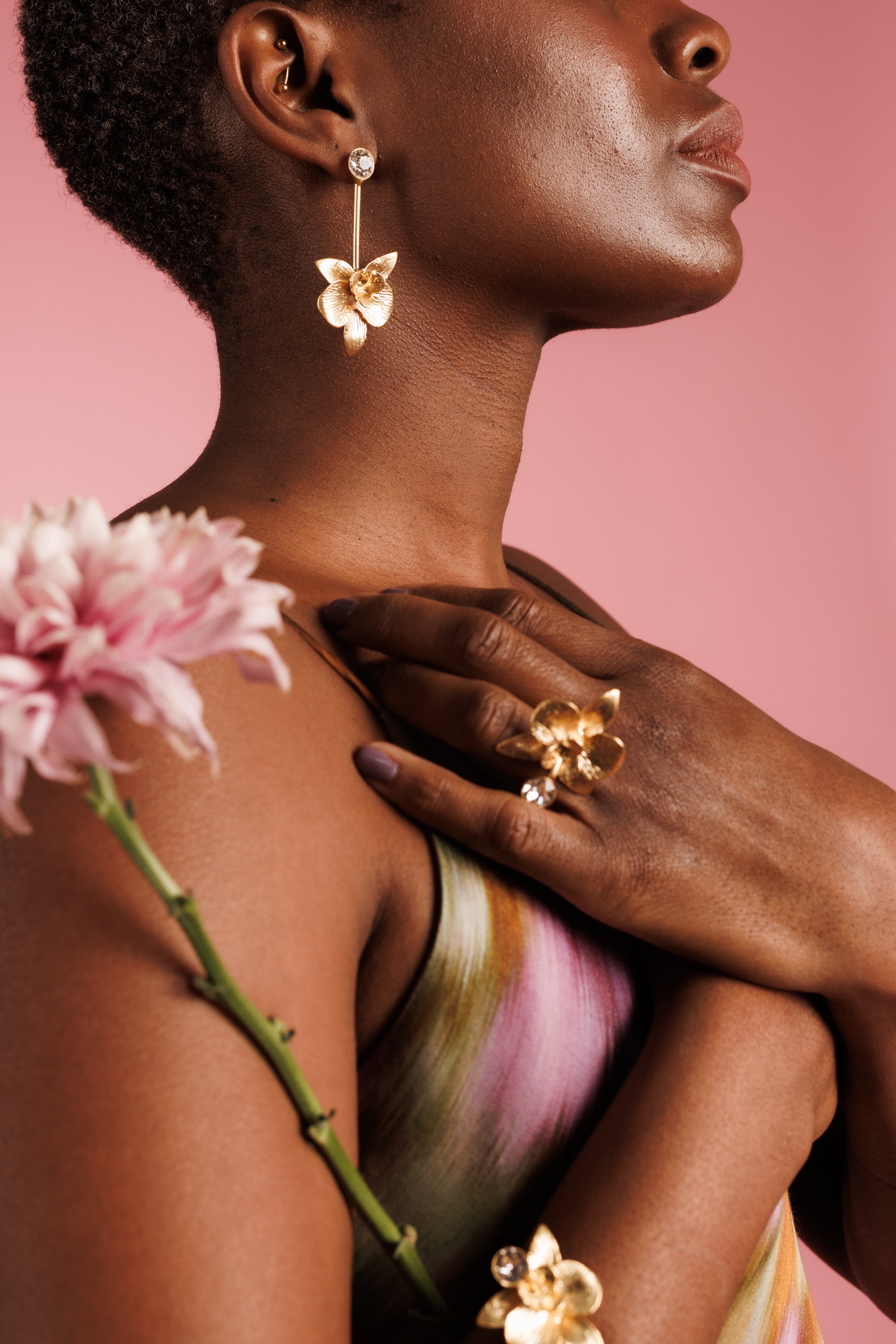 Gold Aphrodite Jewelry Set