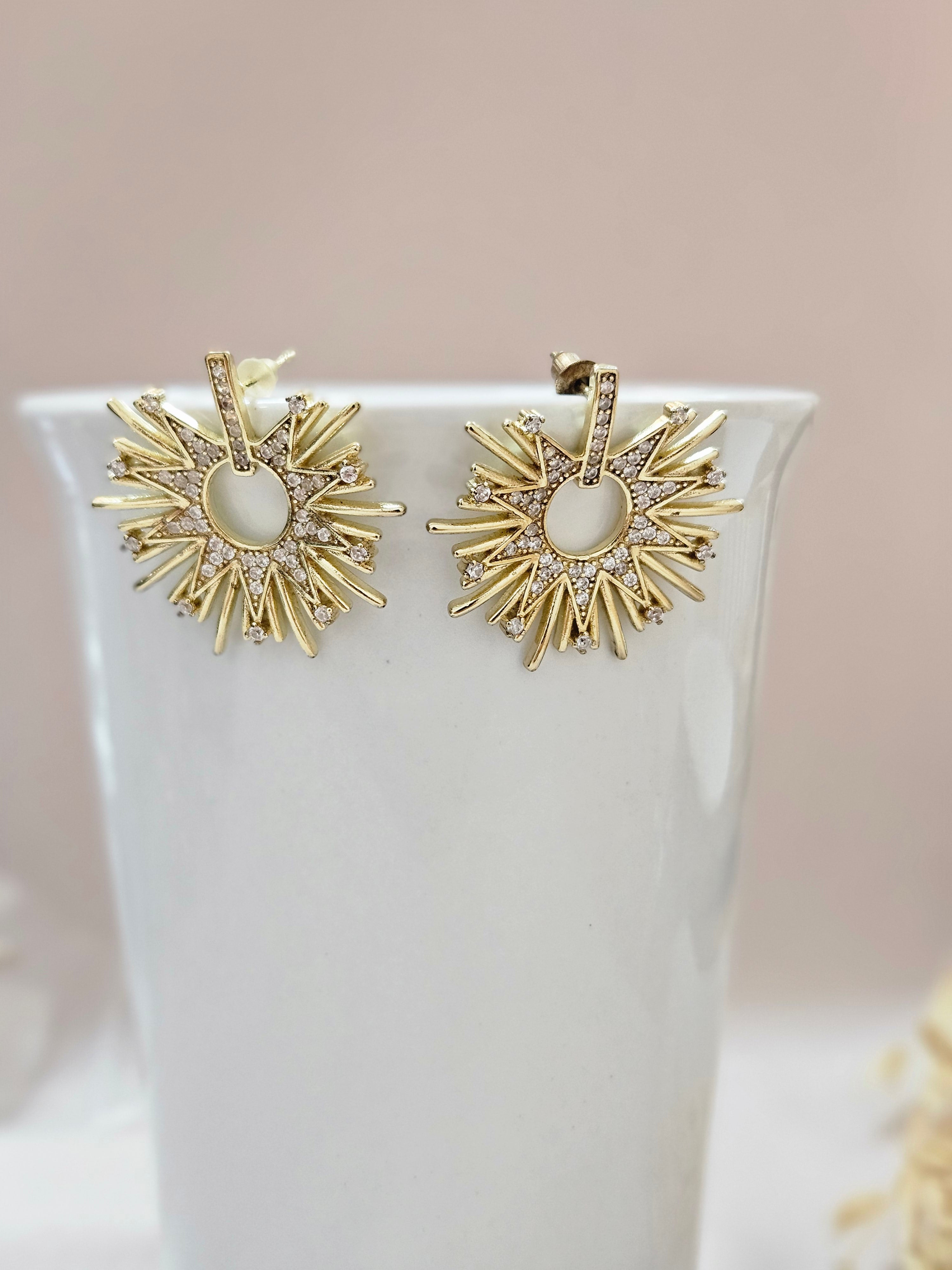 Gold Star Stud Earrings - AEGC