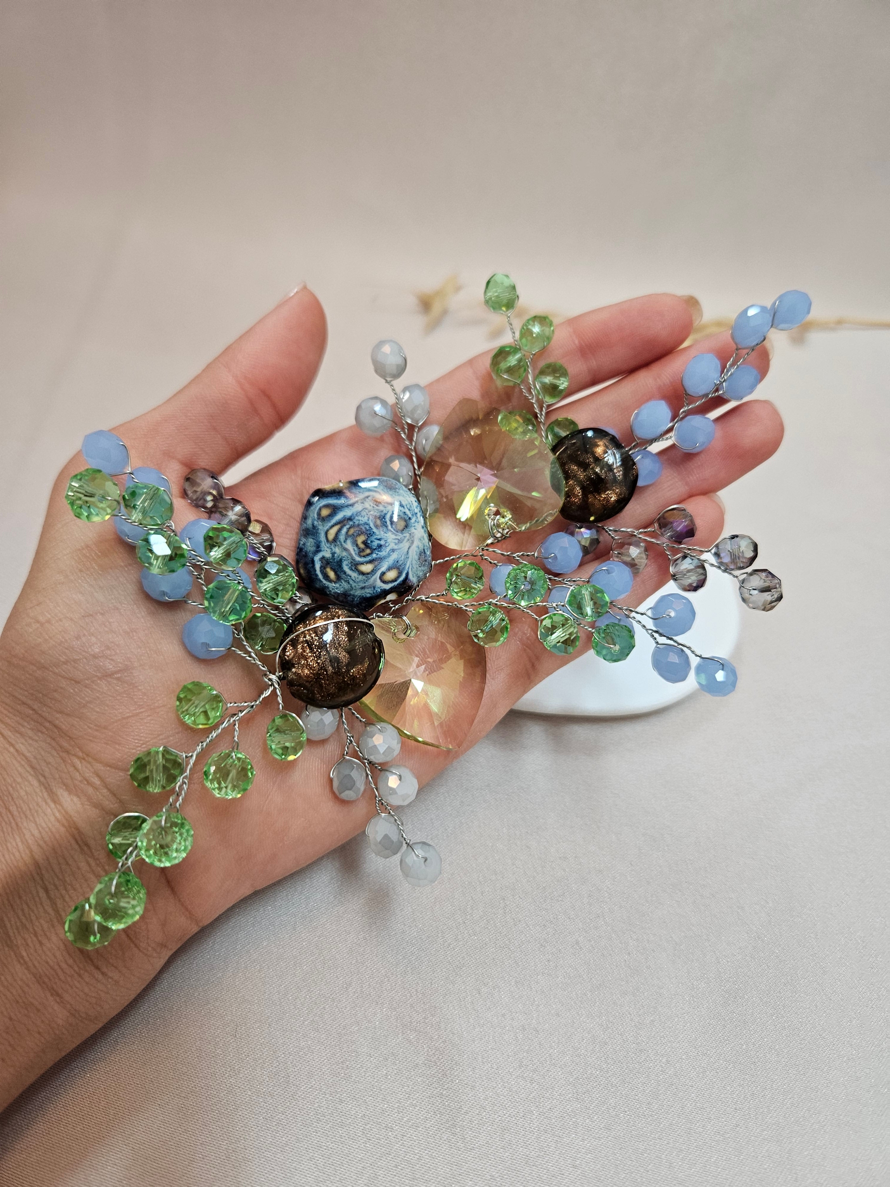 Romanian silver and gold belt