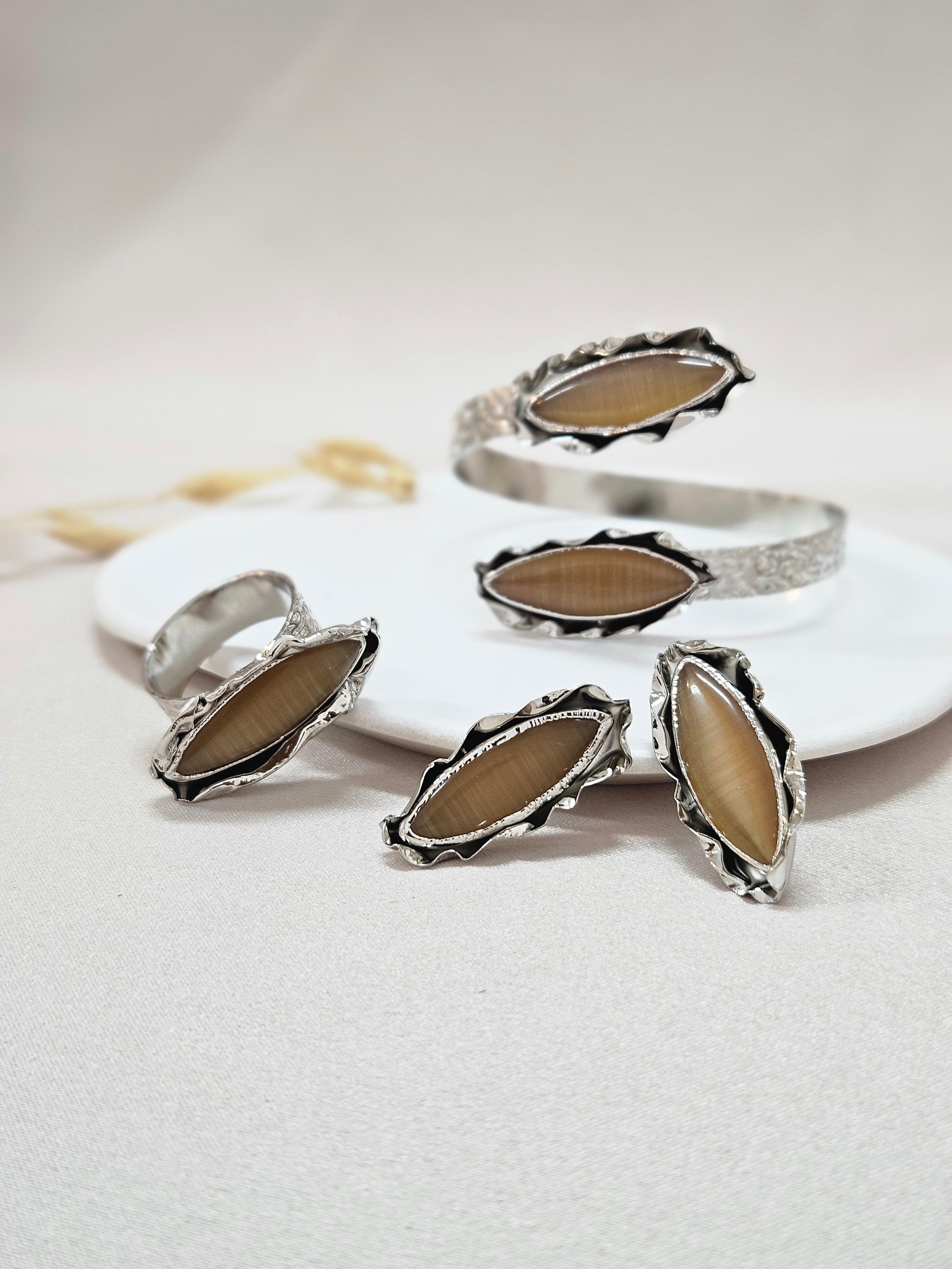 Vintage Silver plated Jewellery Set