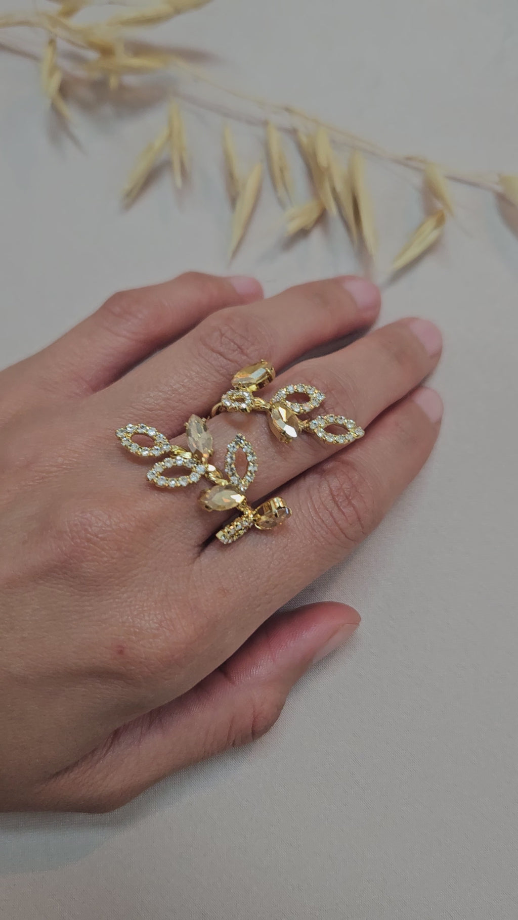 Champagne Boho Jewelry Set