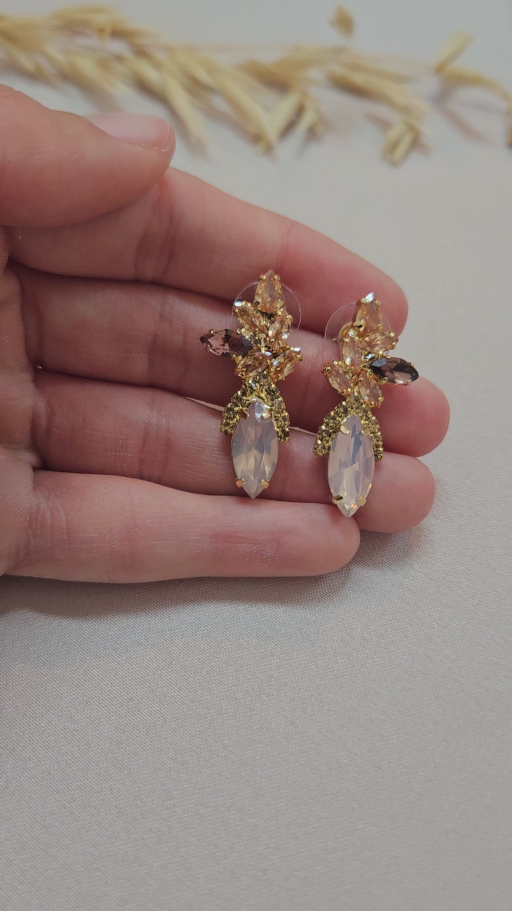 Purple And Pink Cubic Zirconia Jewelry Set