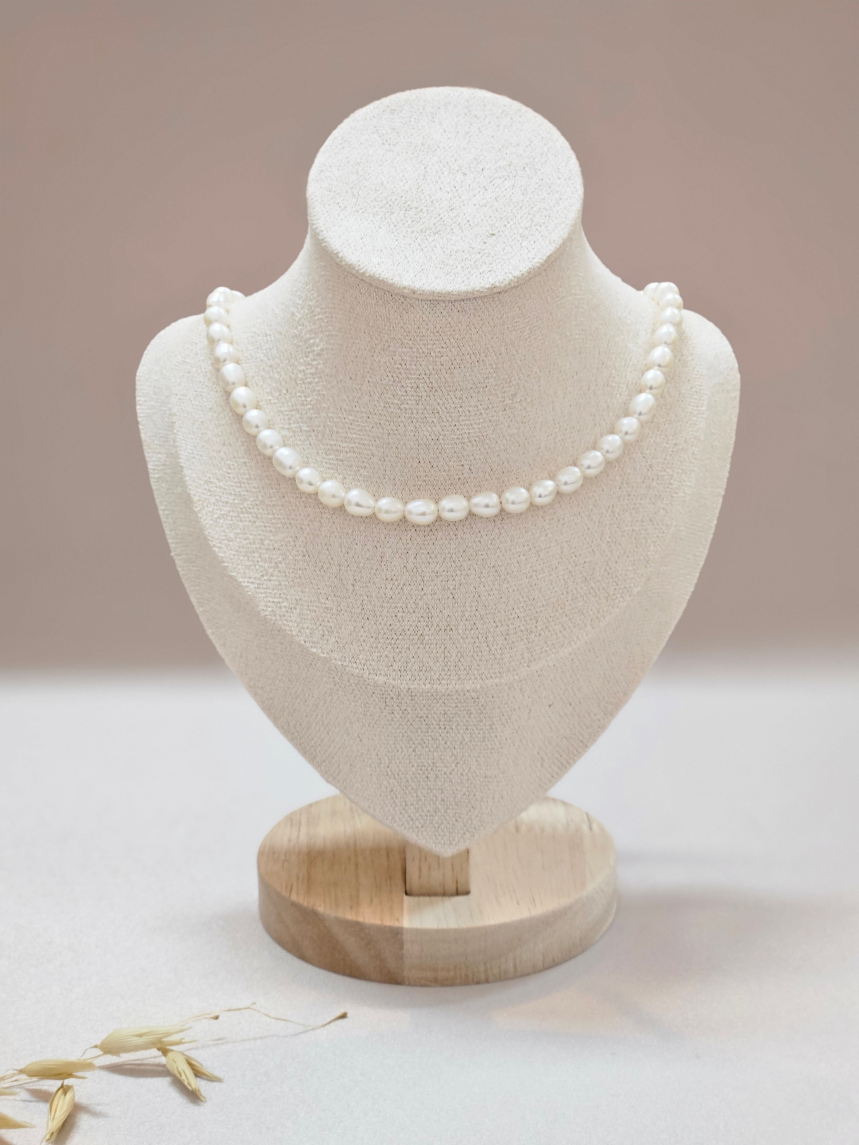 Ivory Freshwater Pearls Jewelry Set