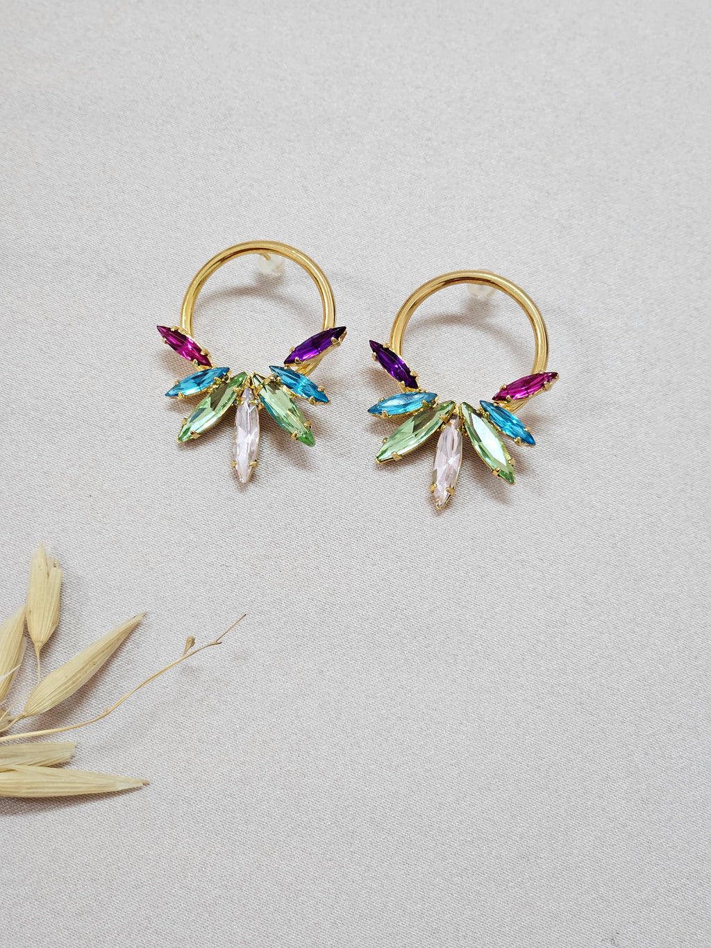 Summer Colorful Hoops