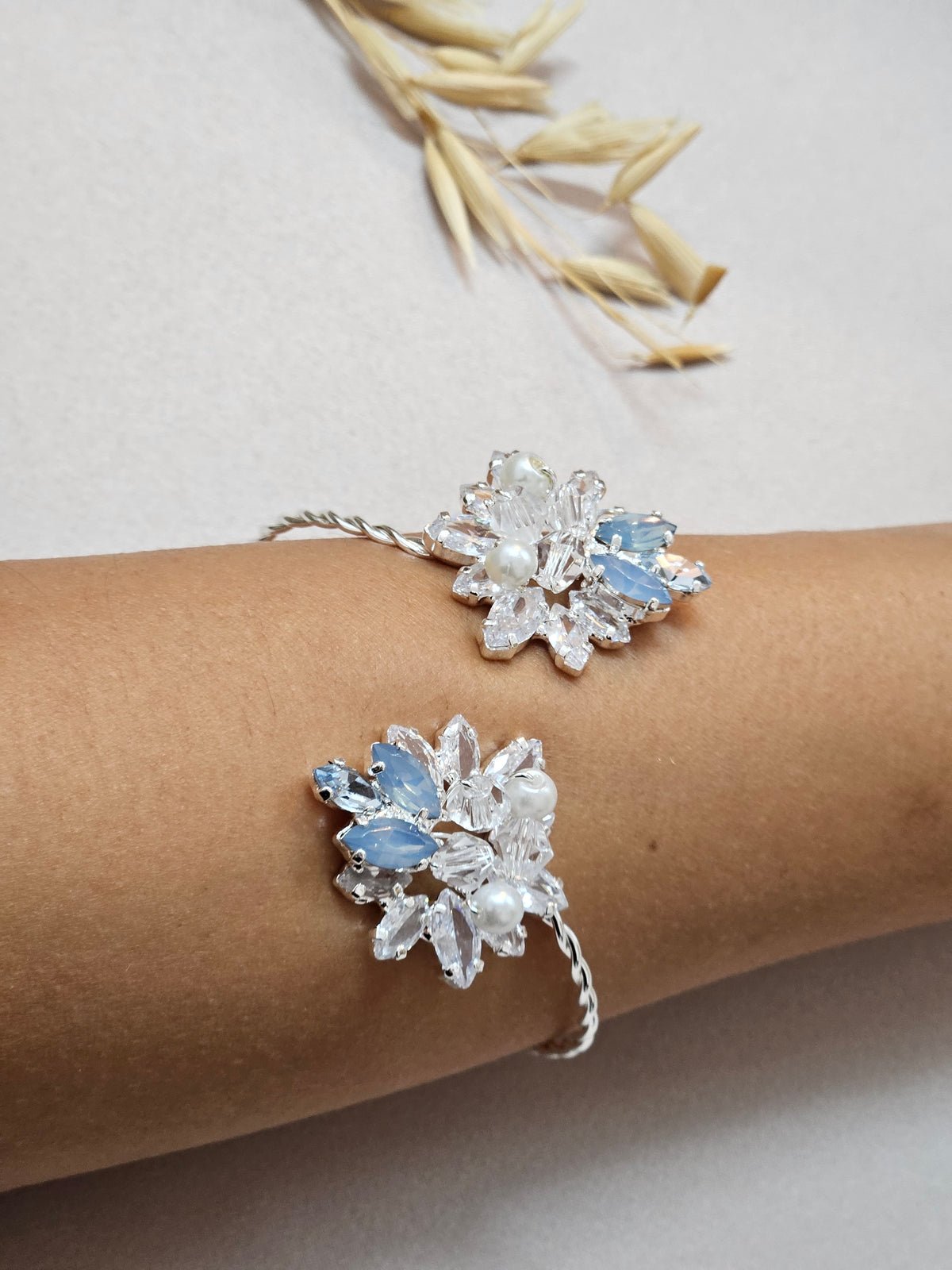 Light Blue Jewelry Set