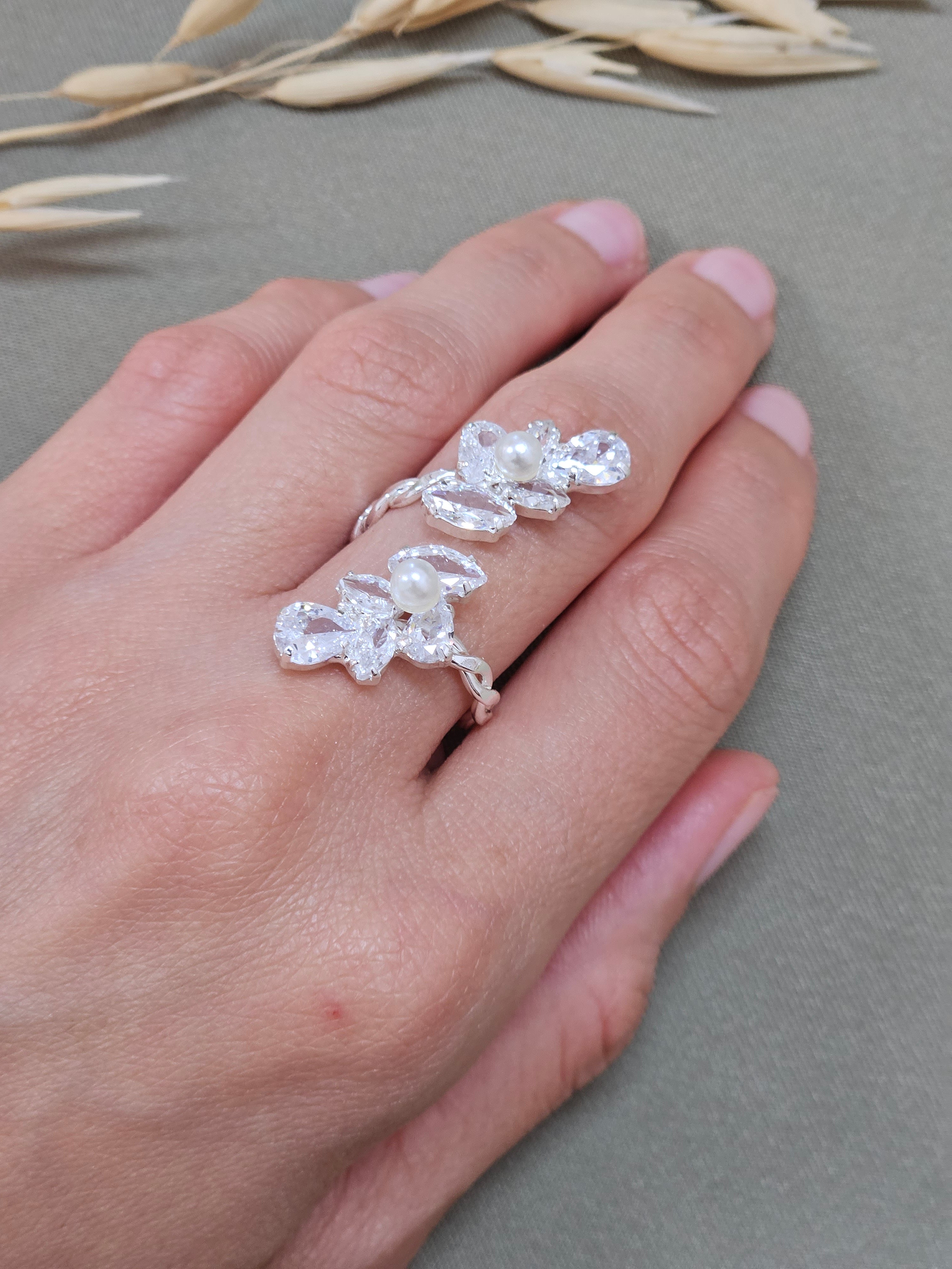 Bridal Silver Jewelry Set