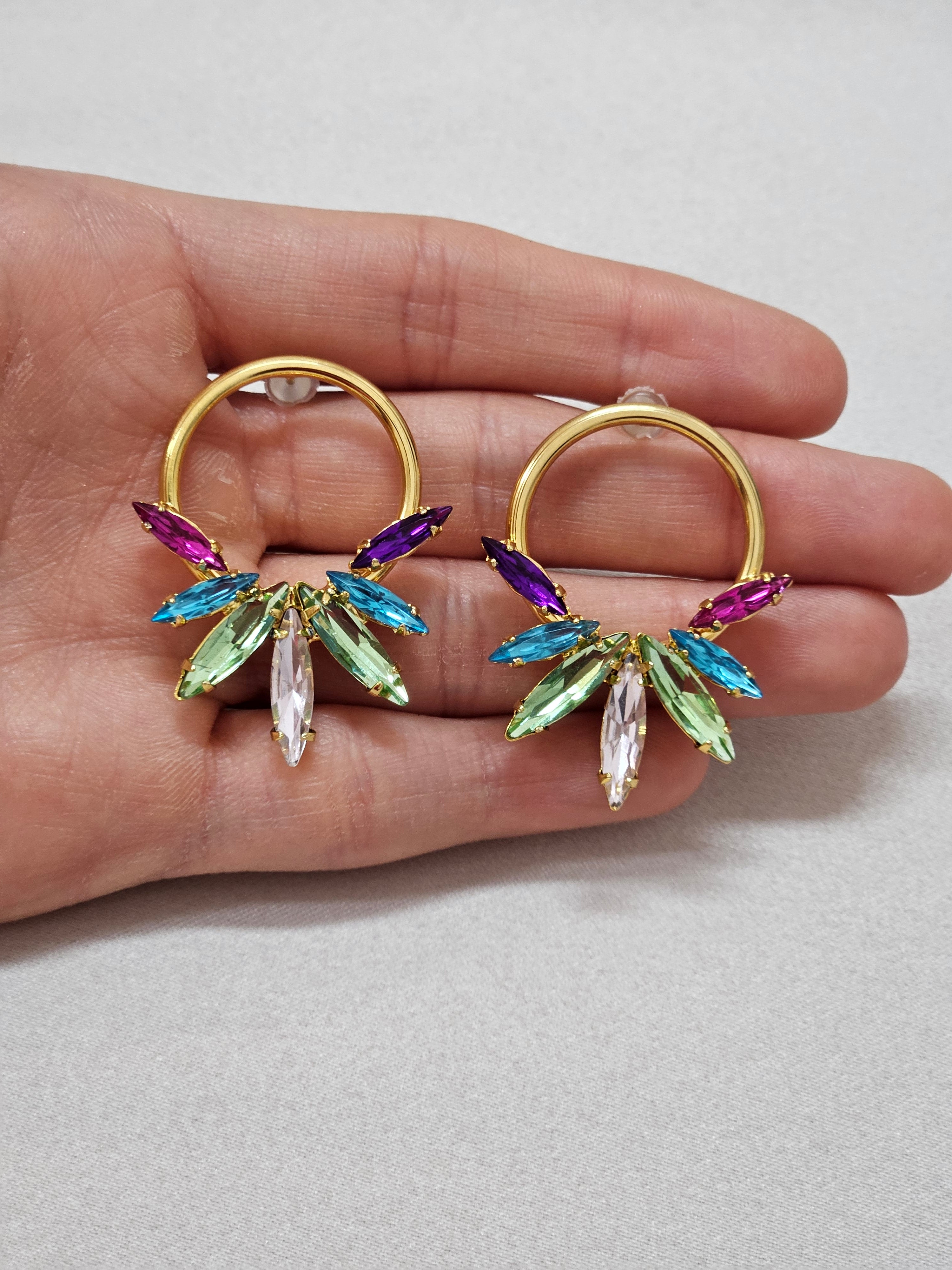 Summer Colorful Hoops