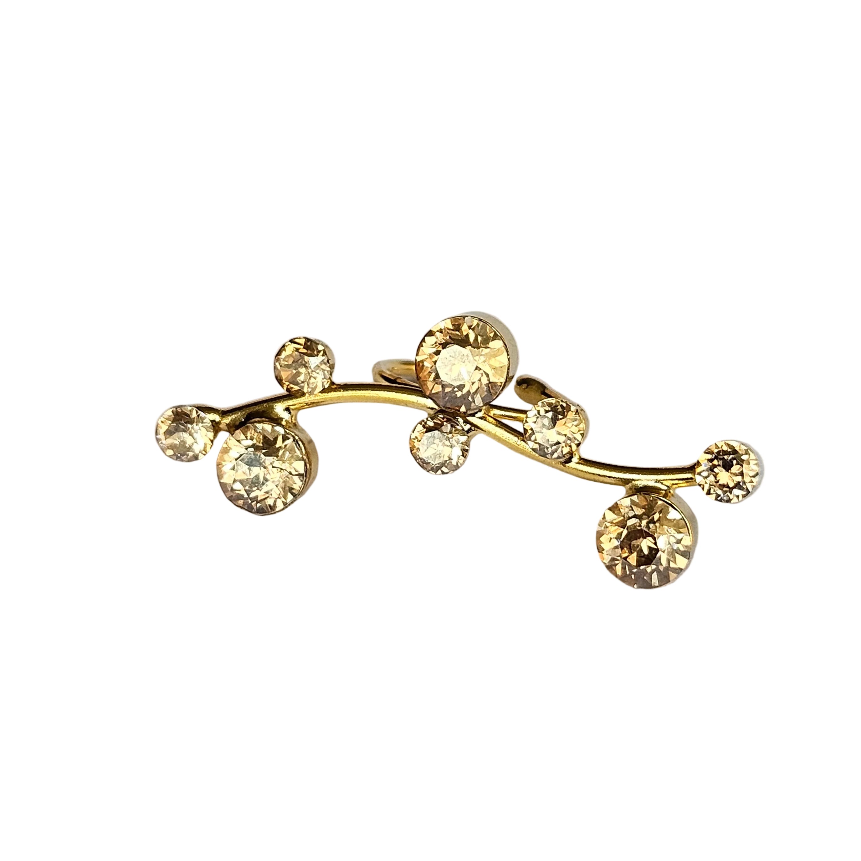Champagne Vertical Ring