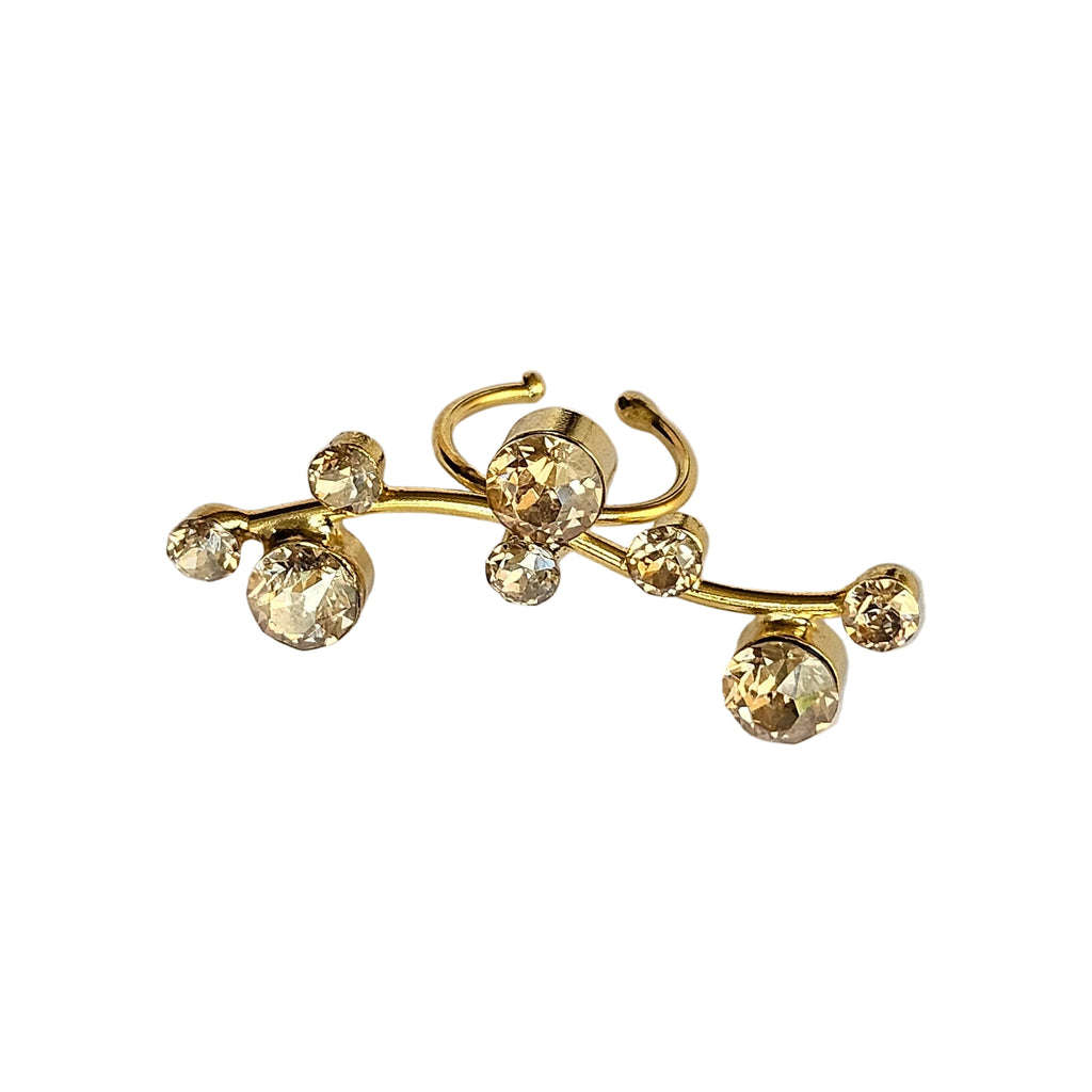 Champagne Vertical Ring