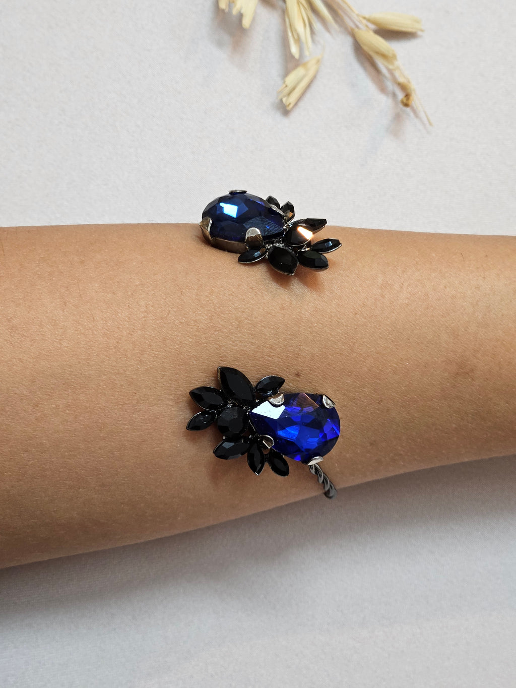 Black And Navy Jewelry Set