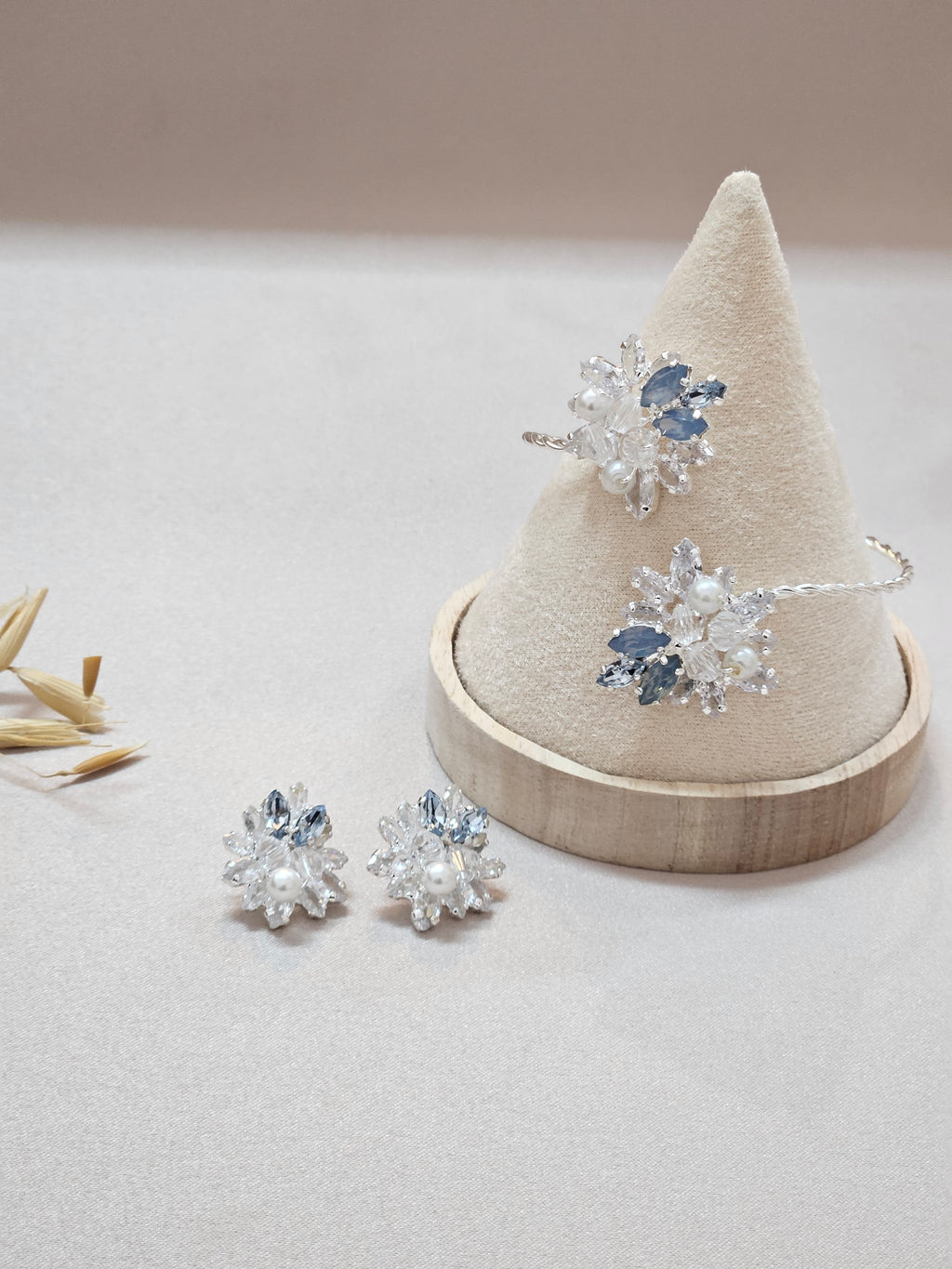 Light Blue Jewelry Set