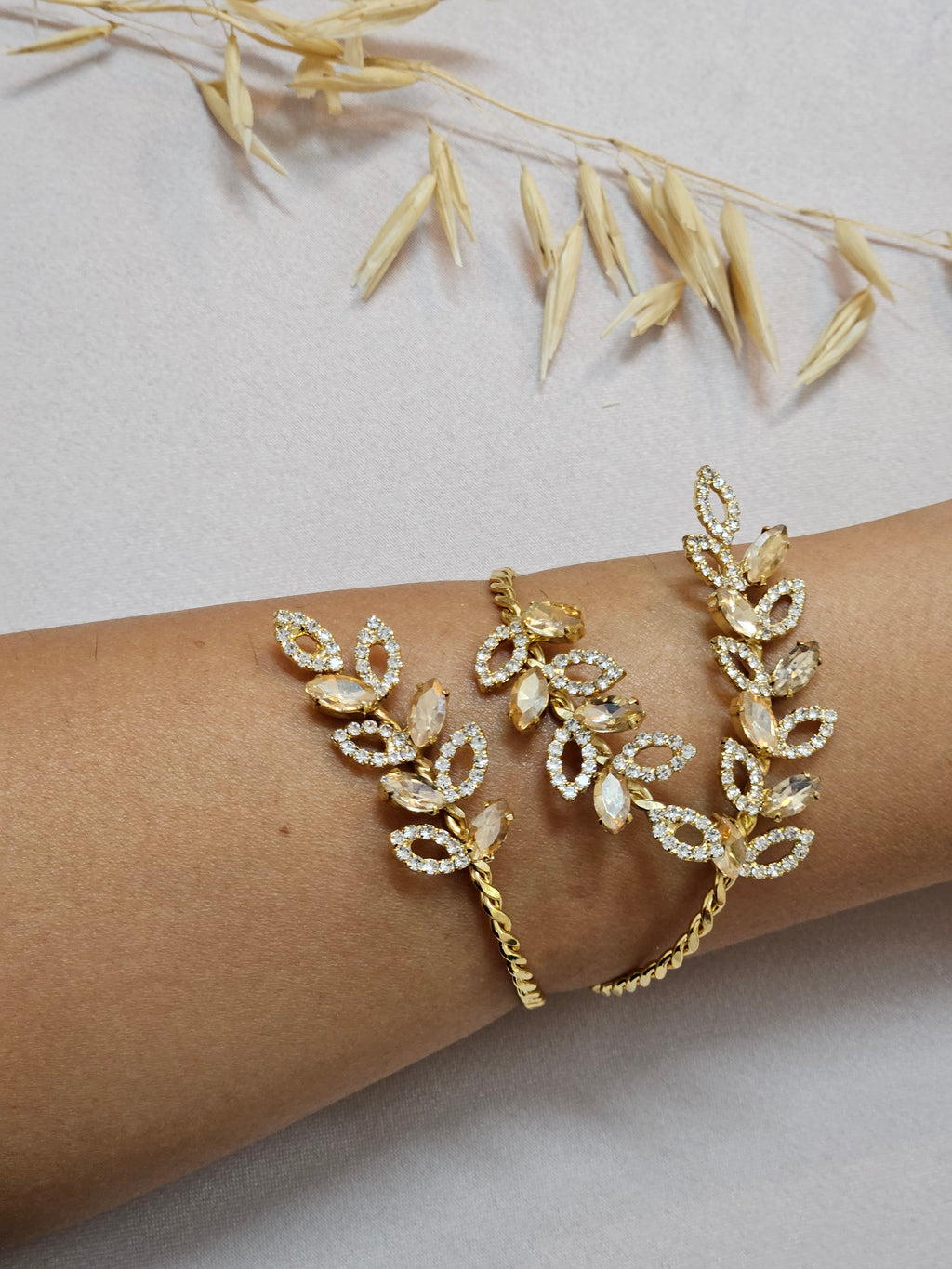 Champagne Boho Jewelry Set