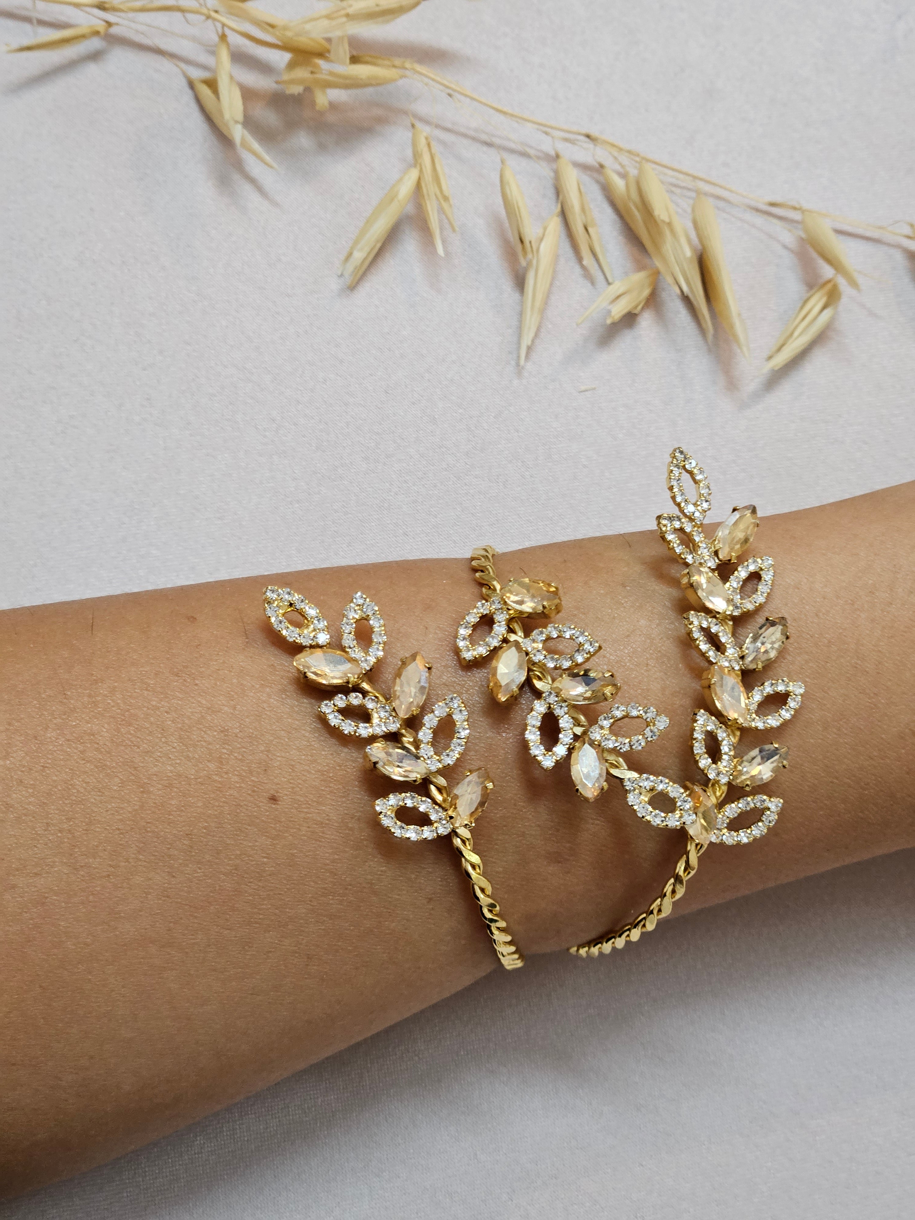 Champagne Boho Jewelry Set