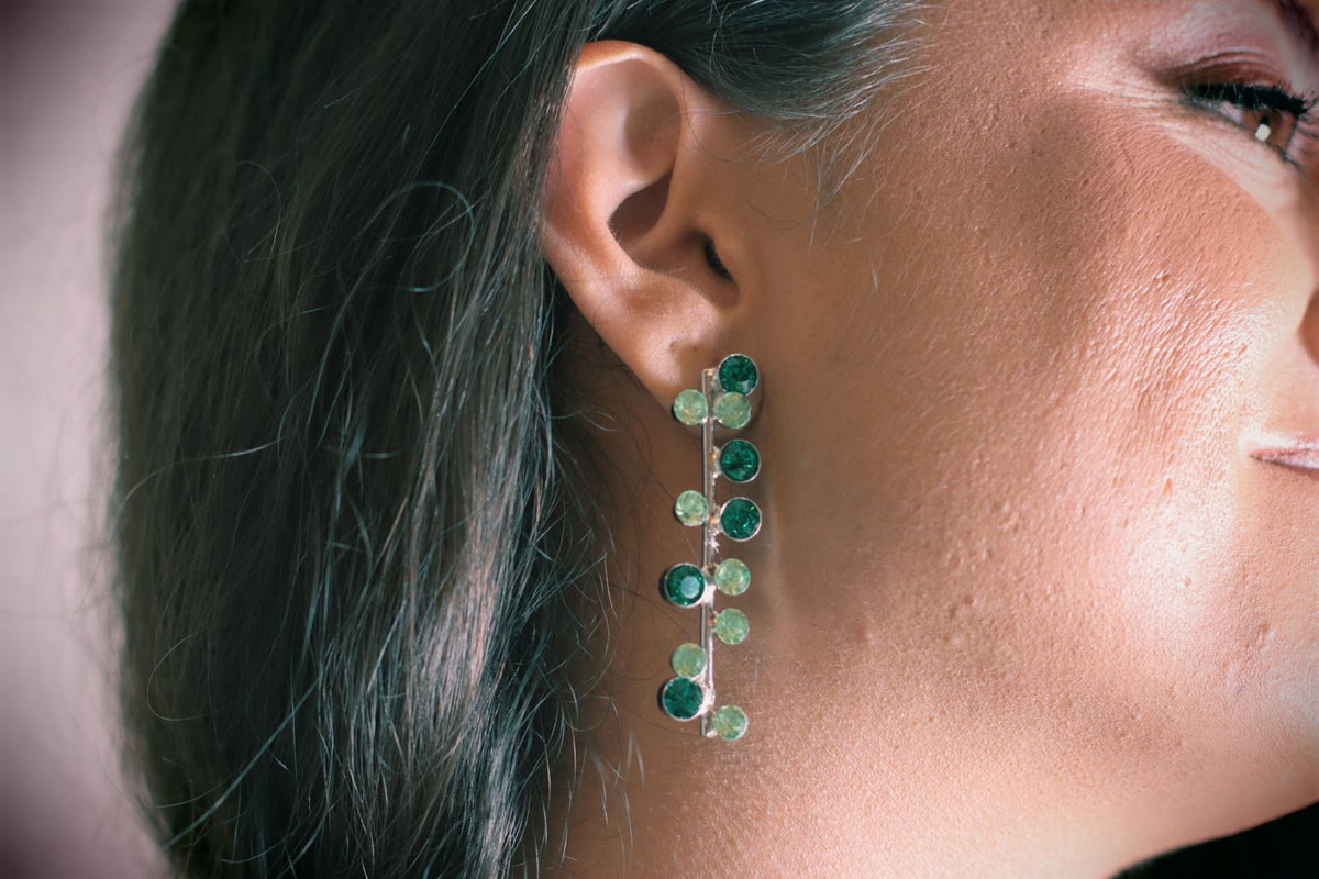 Emerald Green Earrings