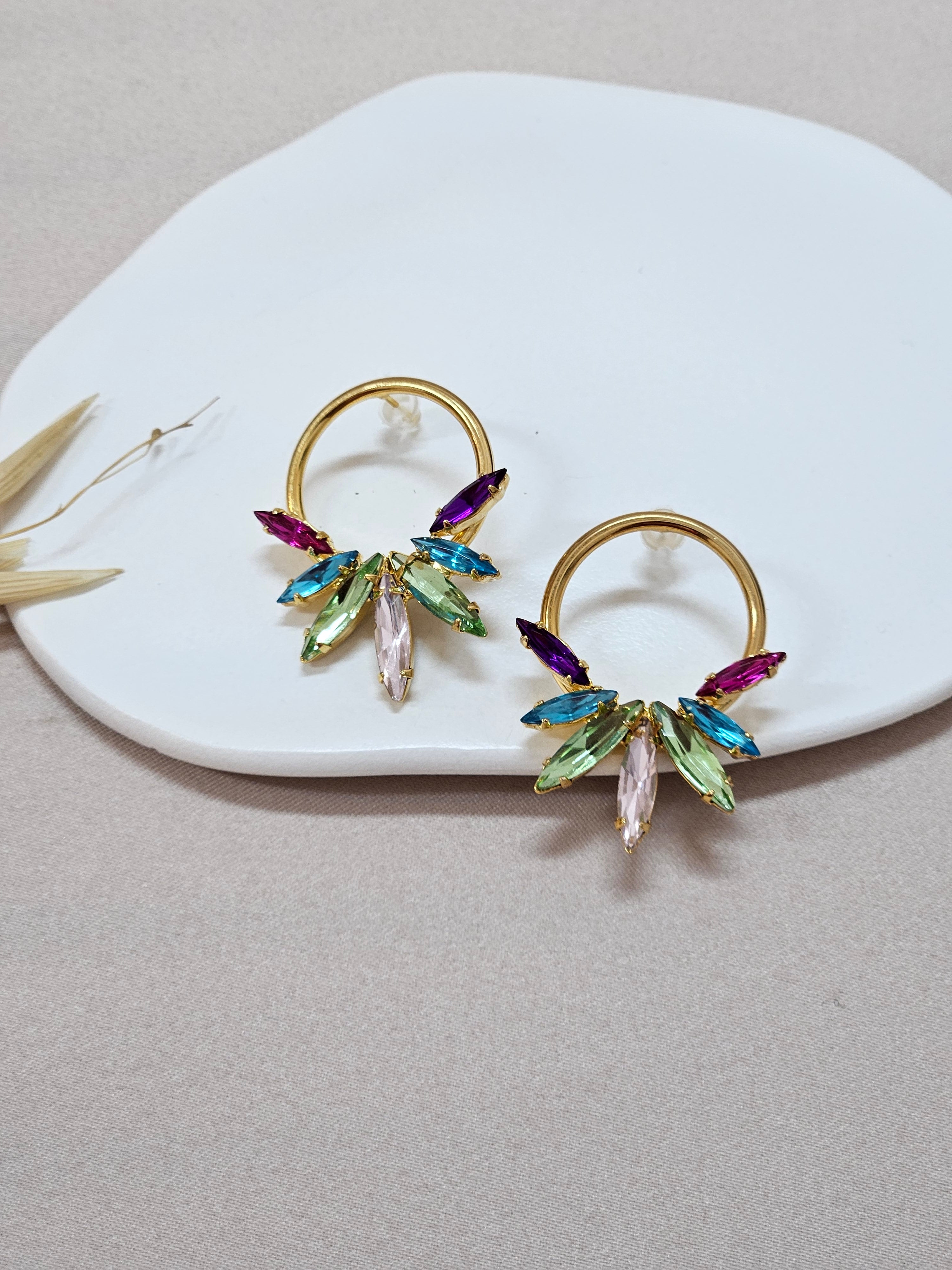 Summer Colorful Hoops