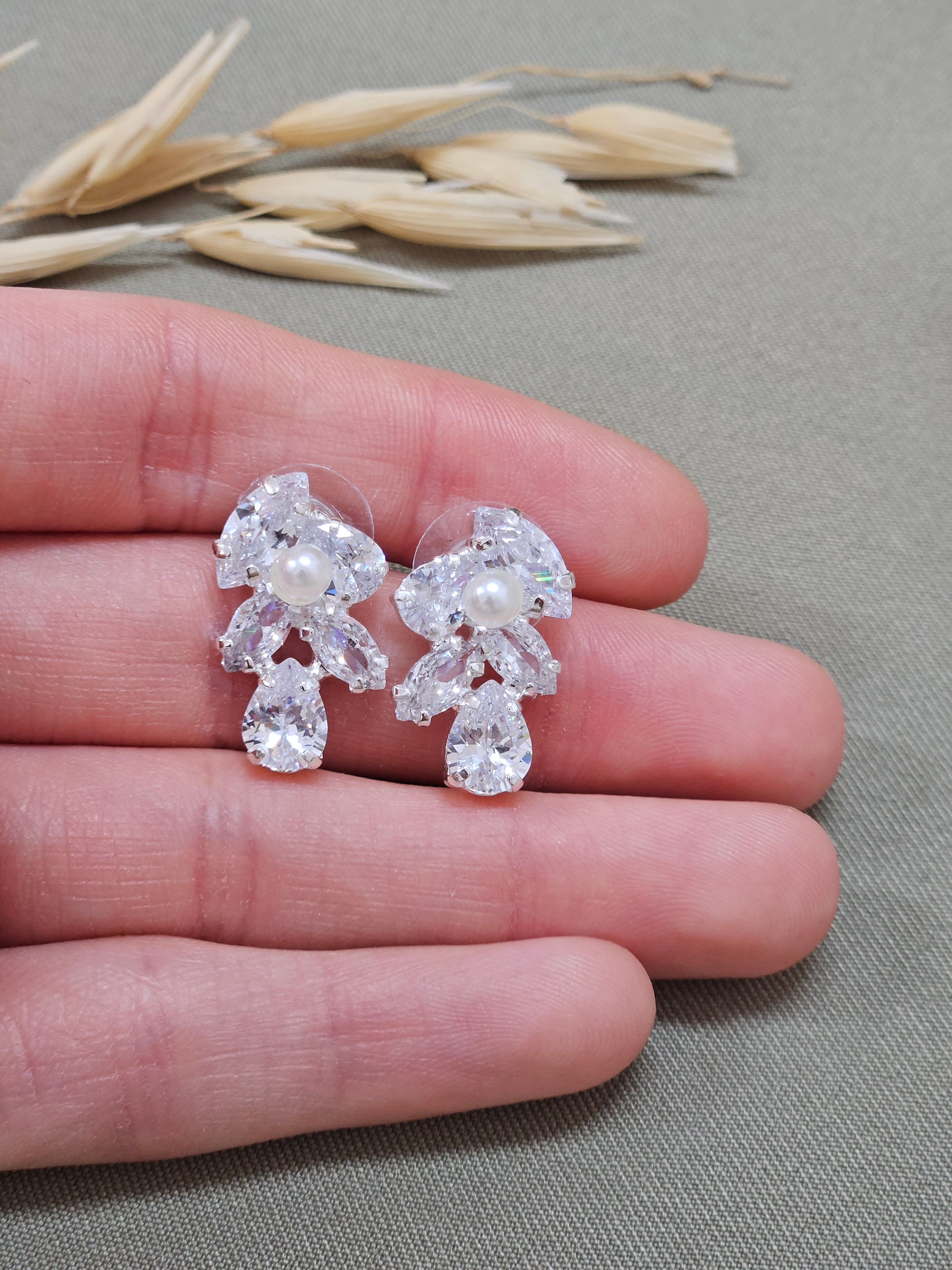 Bridal Silver Jewelry Set