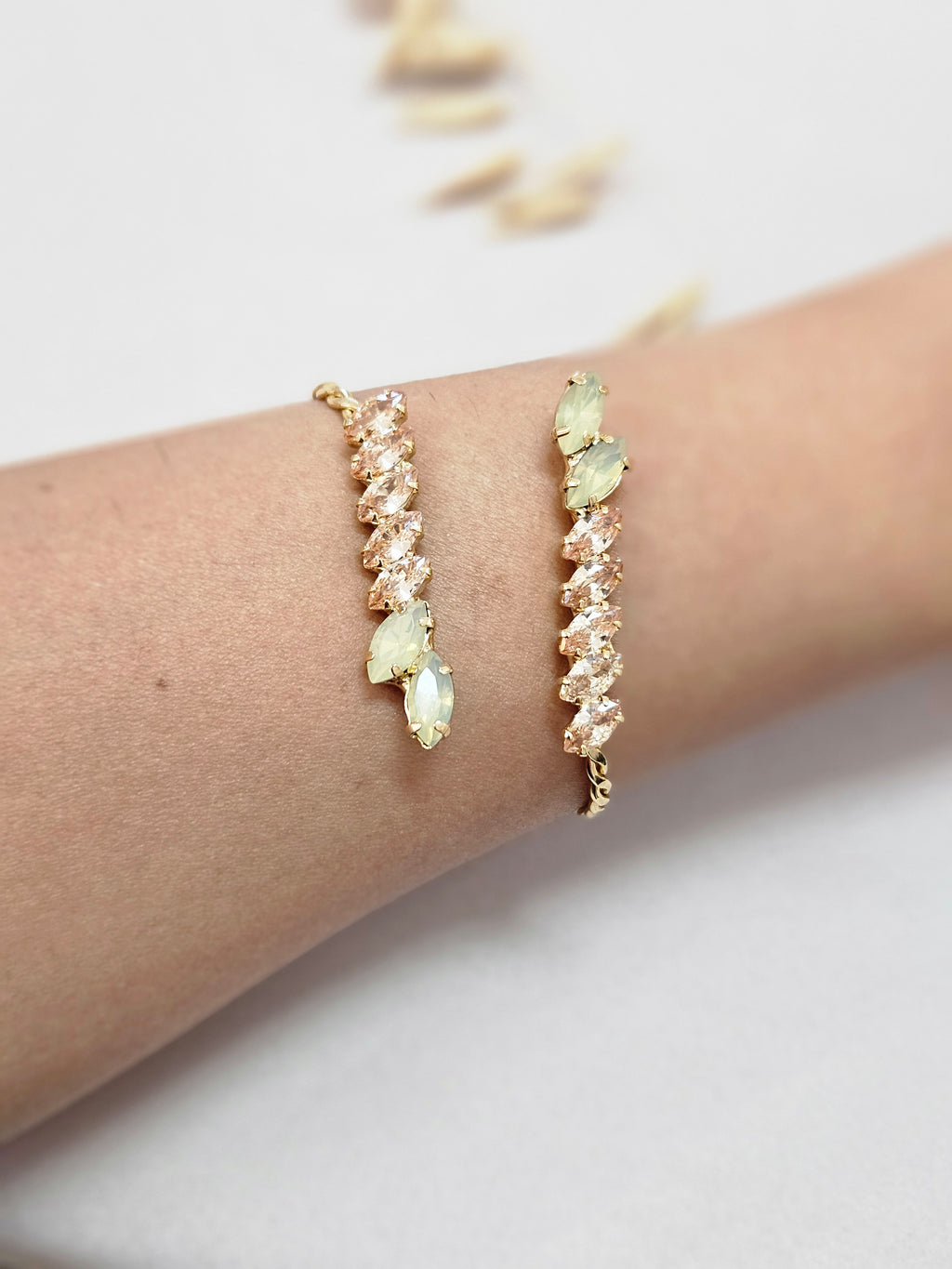 Pastel Green Jewelry Set