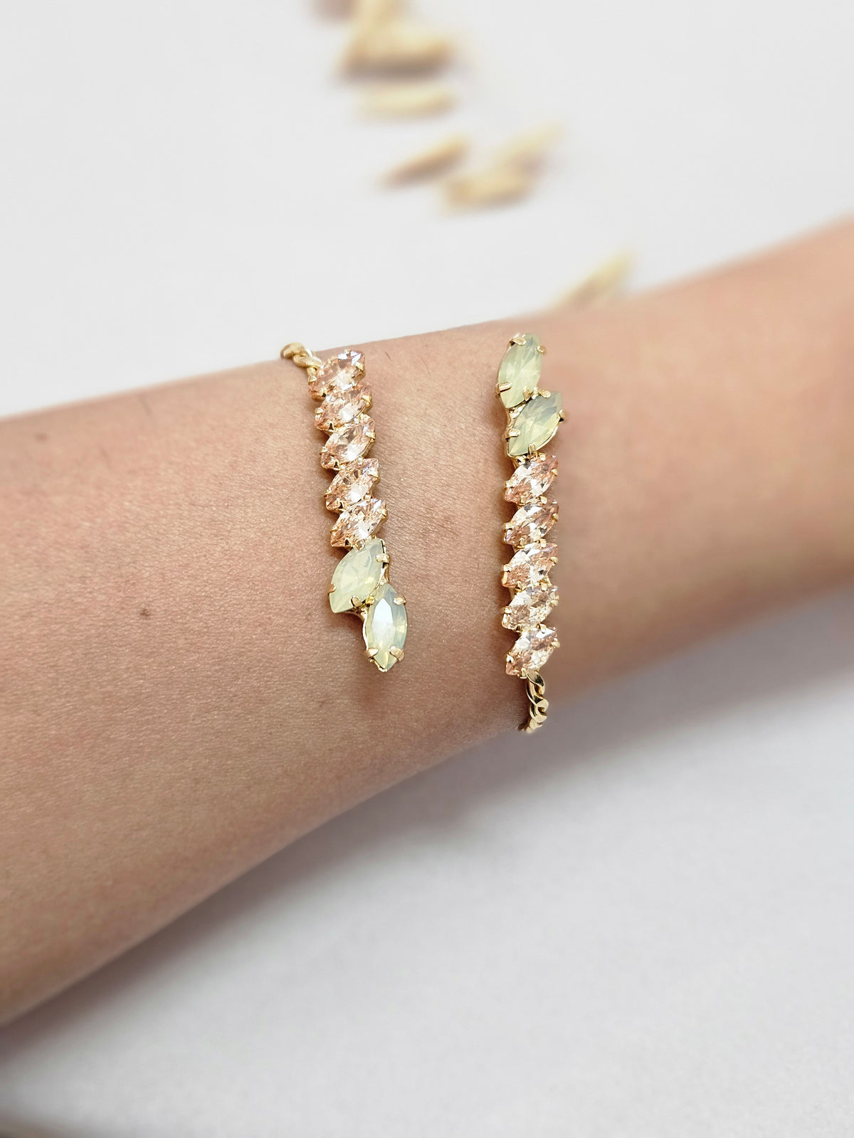 Pastel Green Jewelry Set