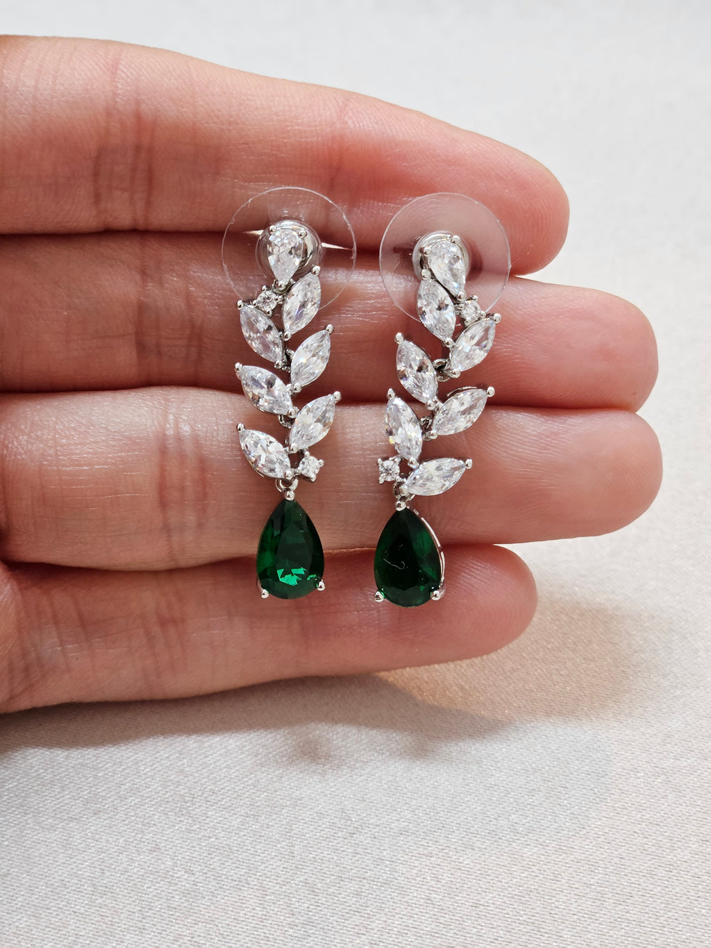 Emerald Green  jewelry Set