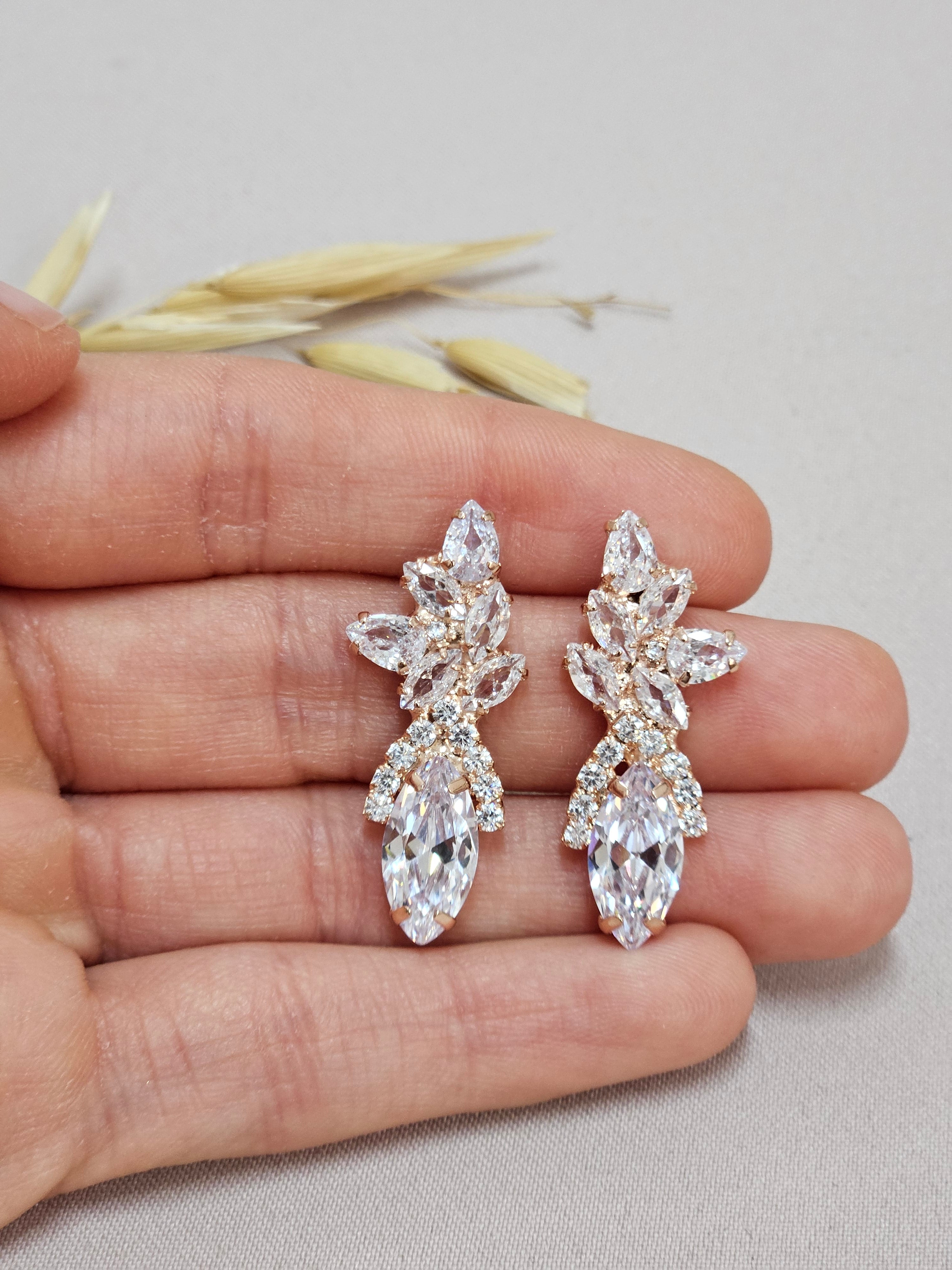 Rose Gold Bridal Set