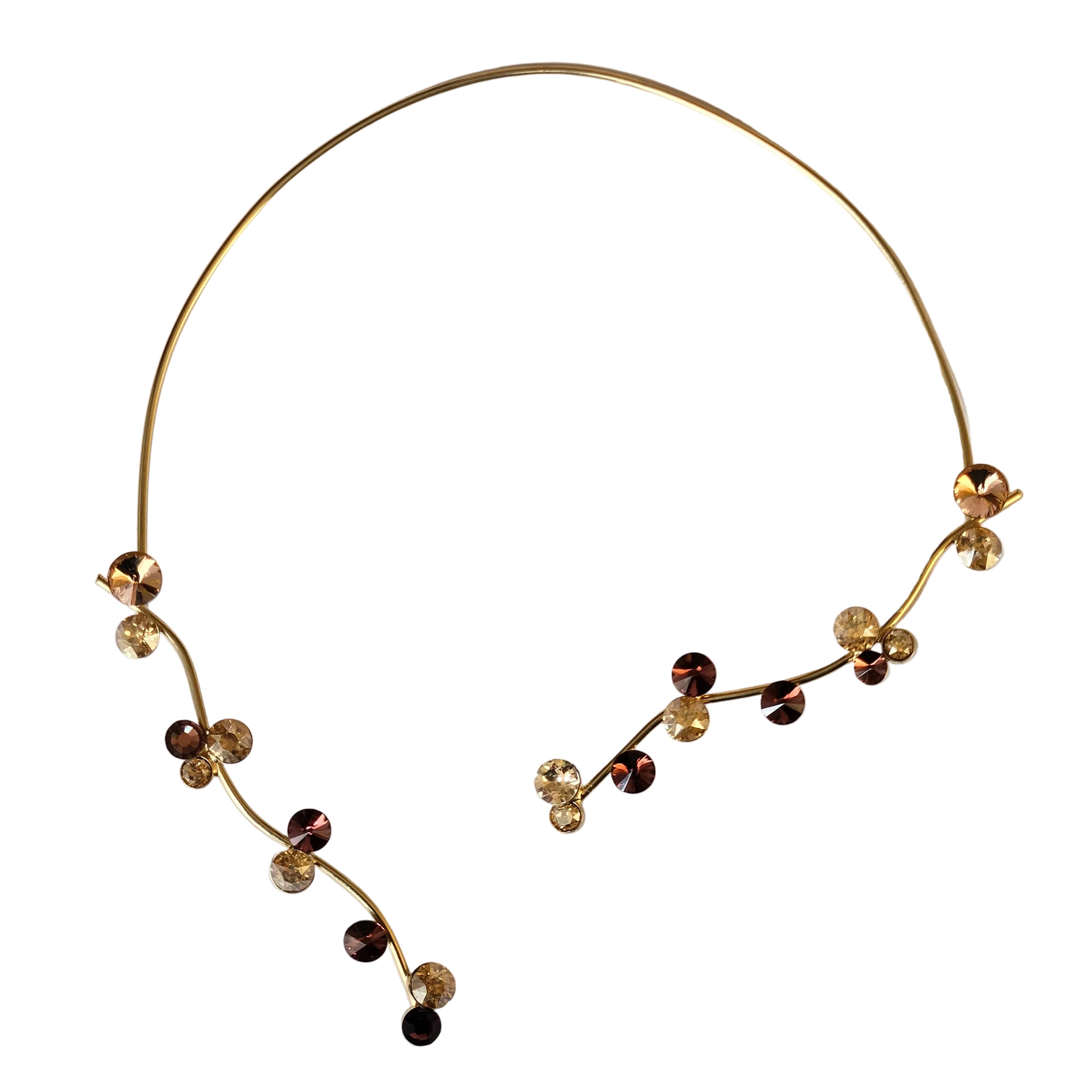 Open Purple Necklace