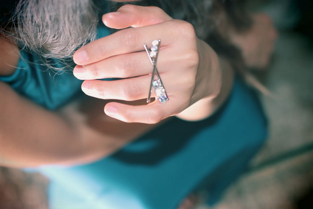 X Purple Ring