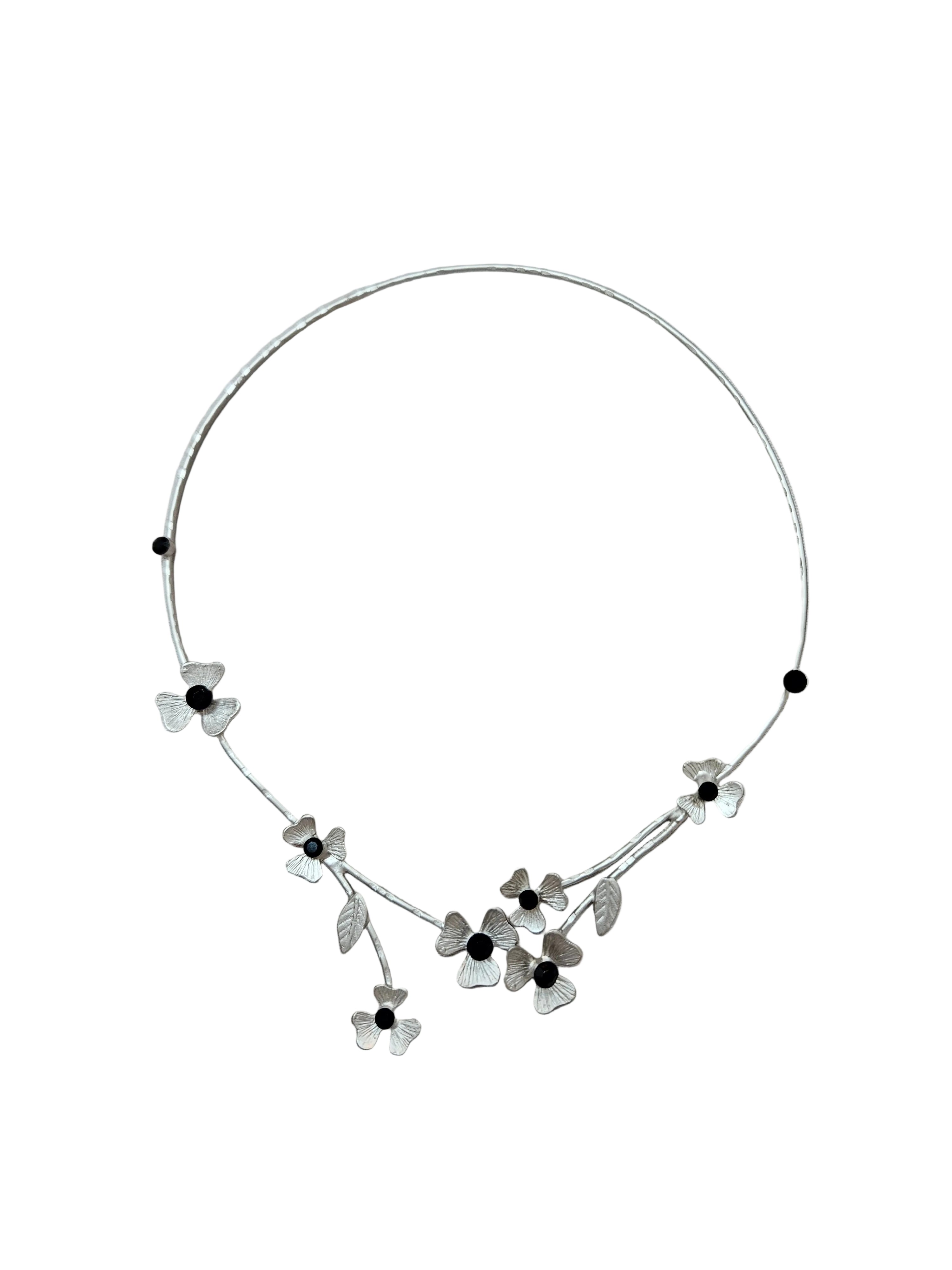 Open Floral Necklace