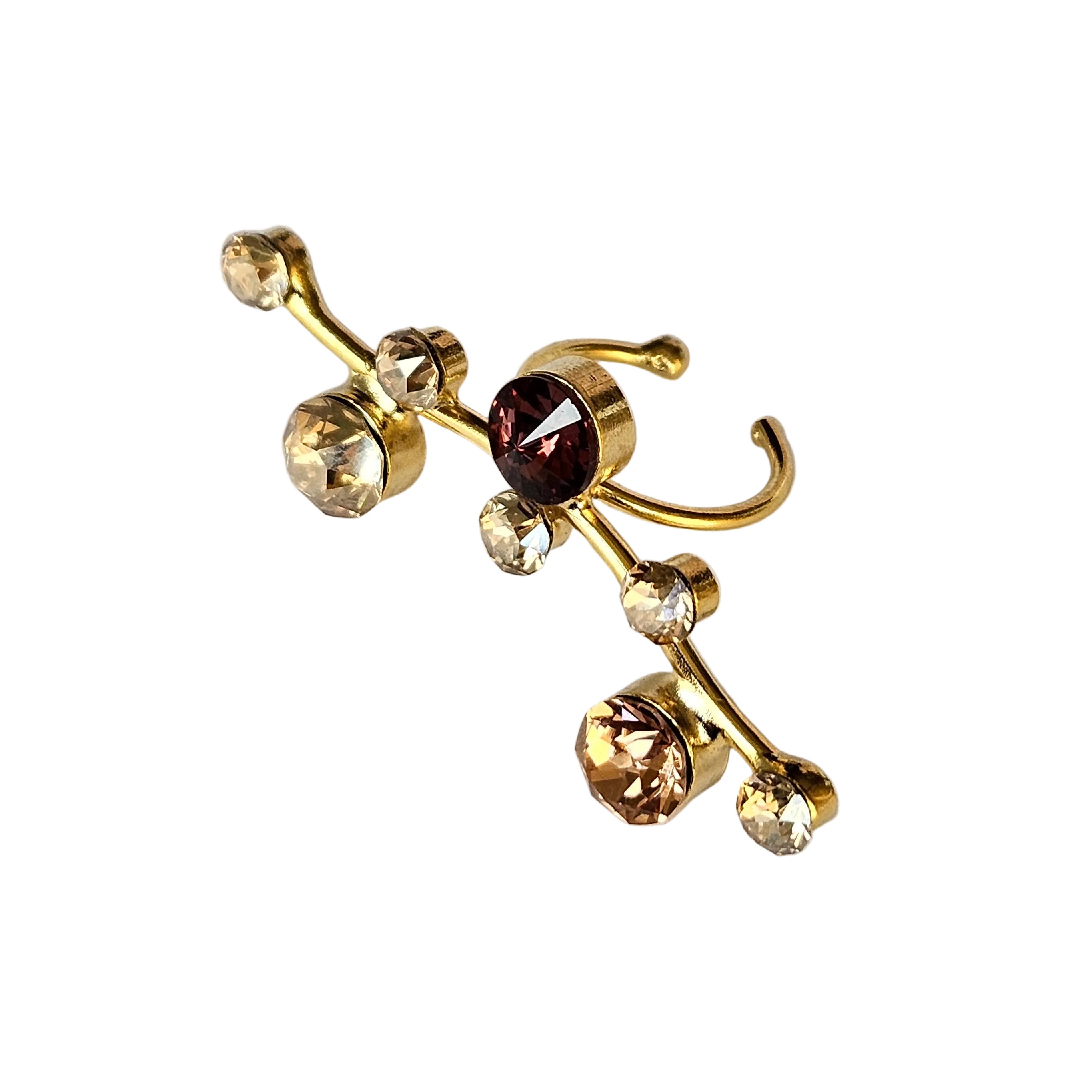 Horizontal Dark Purple Ring