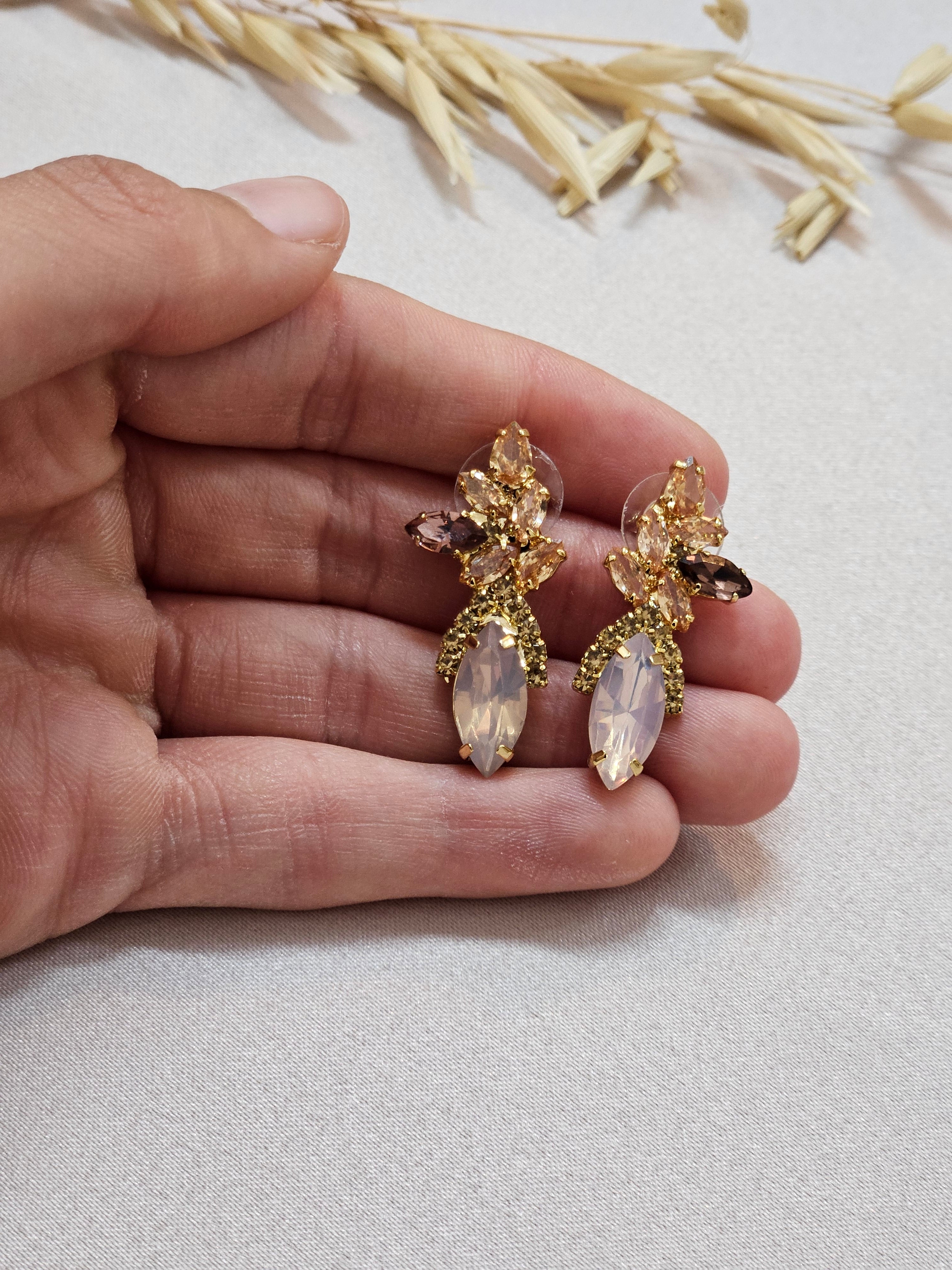 Purple And Pink Cubic Zirconia Jewelry Set